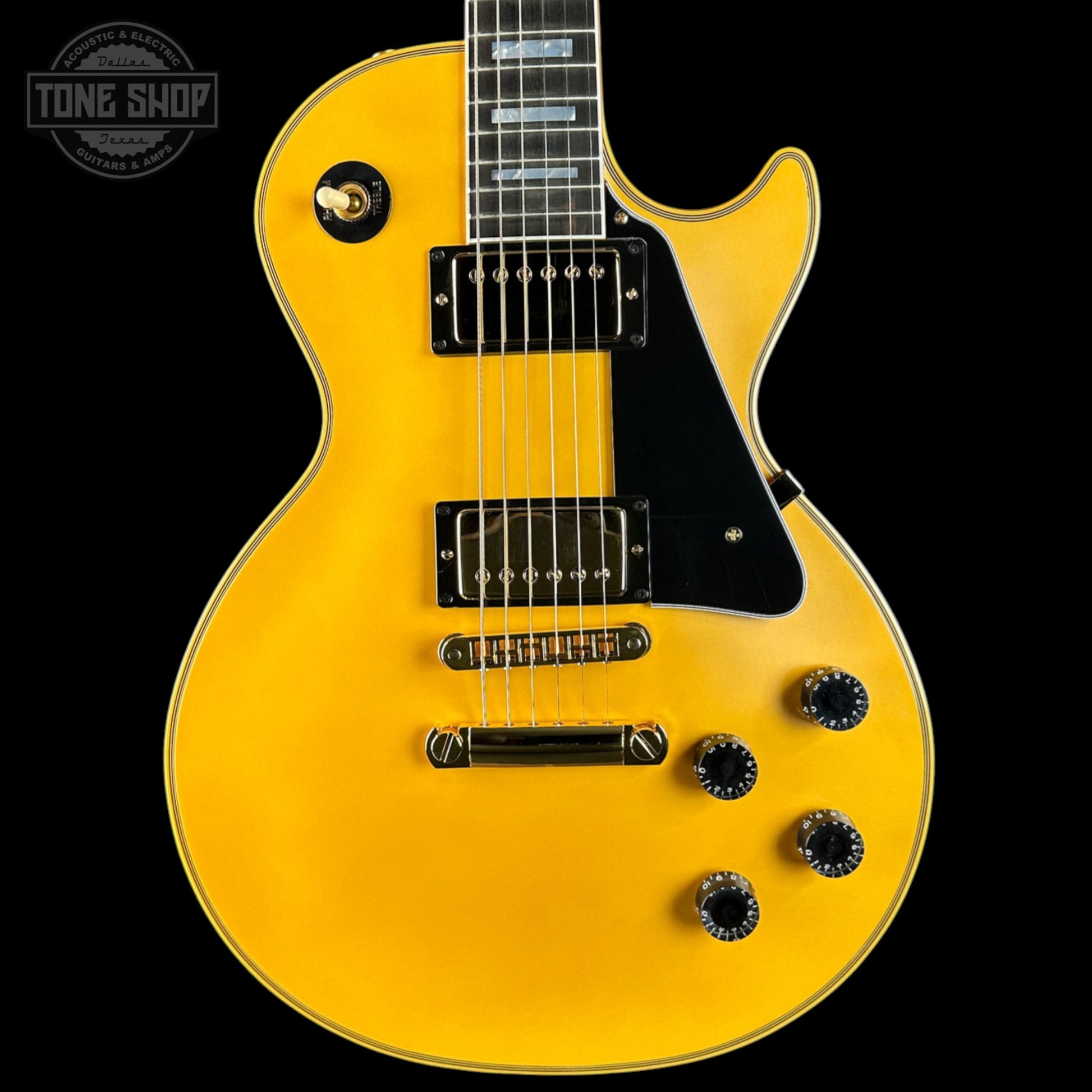 Gibson Custom Les Paul Custom Chambered Heavy Antique White VOS w/case CS600466
