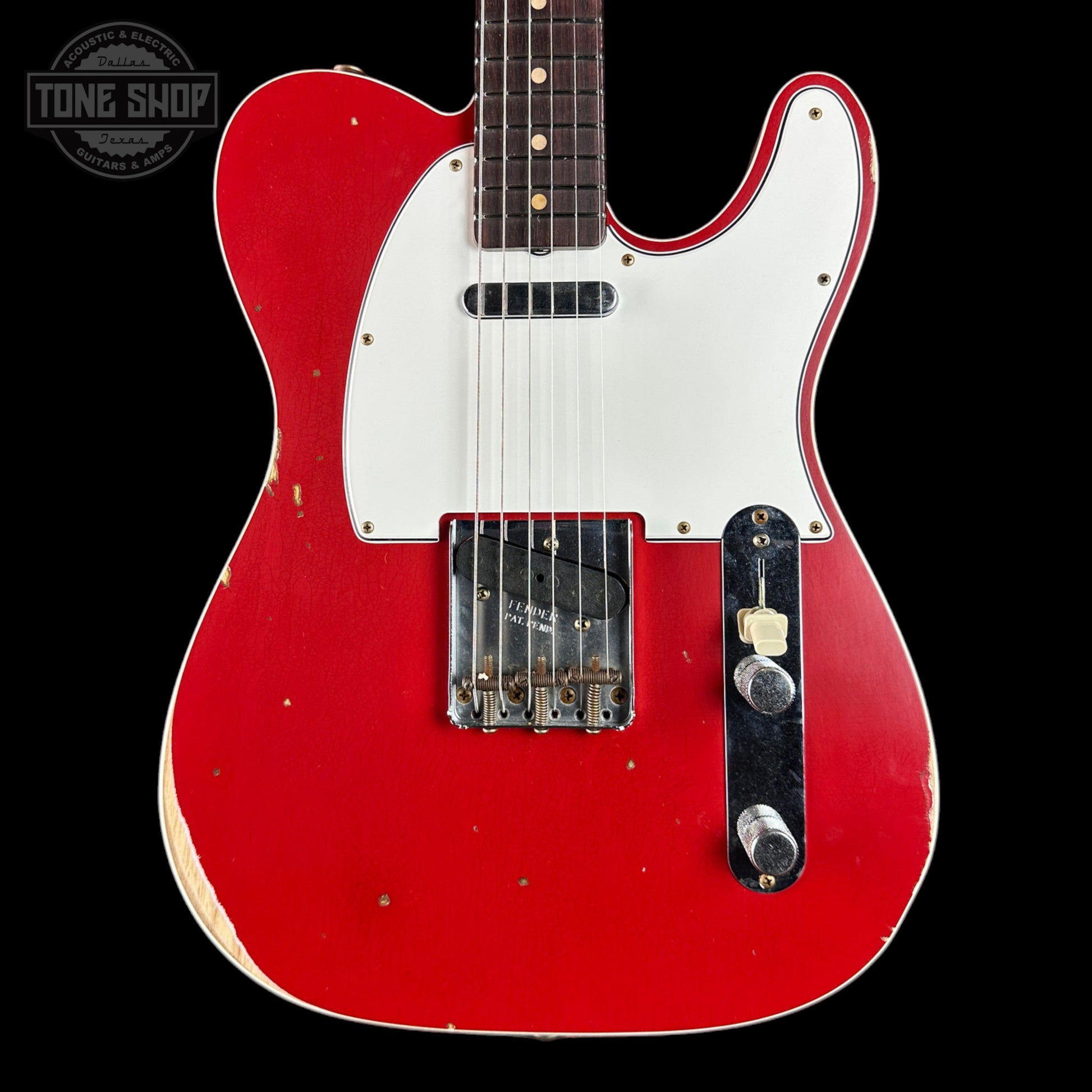 Fender Custom Shop TSG Exclusive 1960 Telecaster Custom Chambered Seminole Red Relic w/case CZ591387