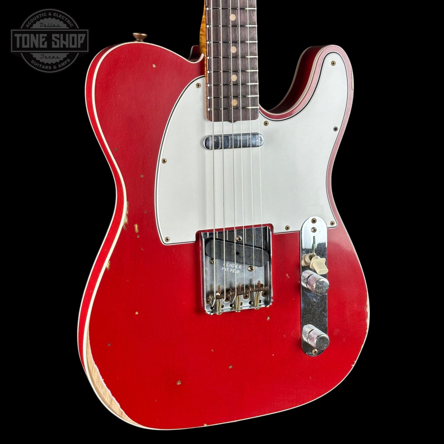 Fender Custom Shop TSG Exclusive 1960 Telecaster Custom Chambered Seminole Red Relic w/case CZ591387