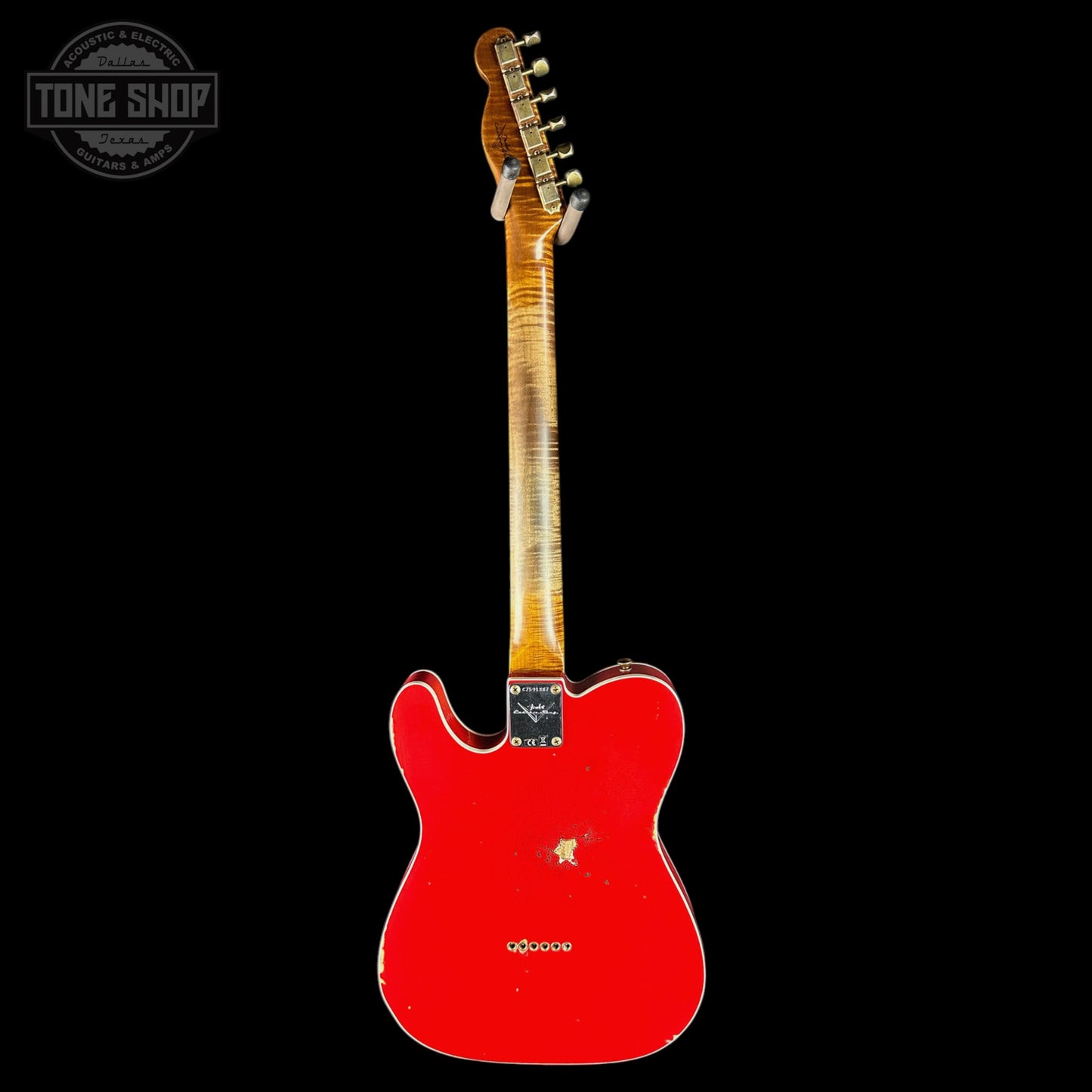 Fender Custom Shop TSG Exclusive 1960 Telecaster Custom Chambered Seminole Red Relic w/case CZ591387