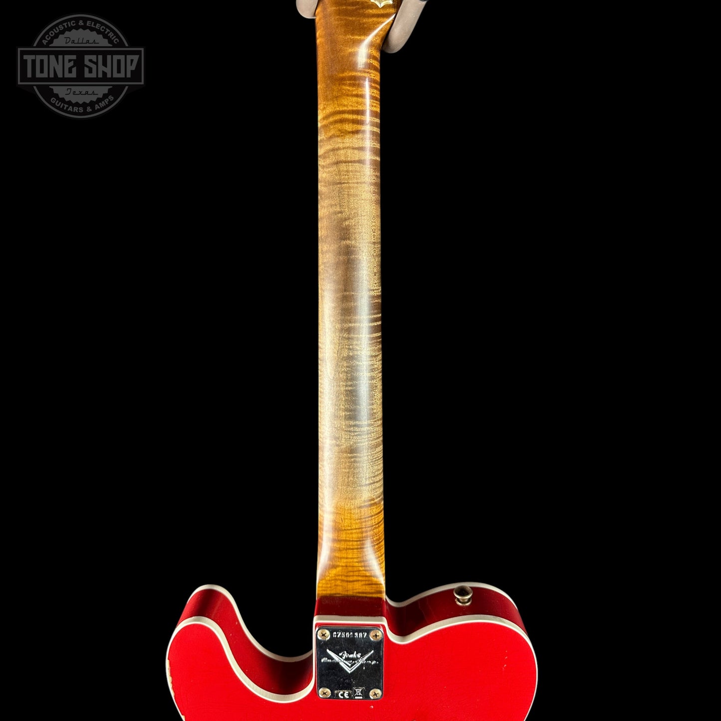 Fender Custom Shop TSG Exclusive 1960 Telecaster Custom Chambered Seminole Red Relic w/case CZ591387