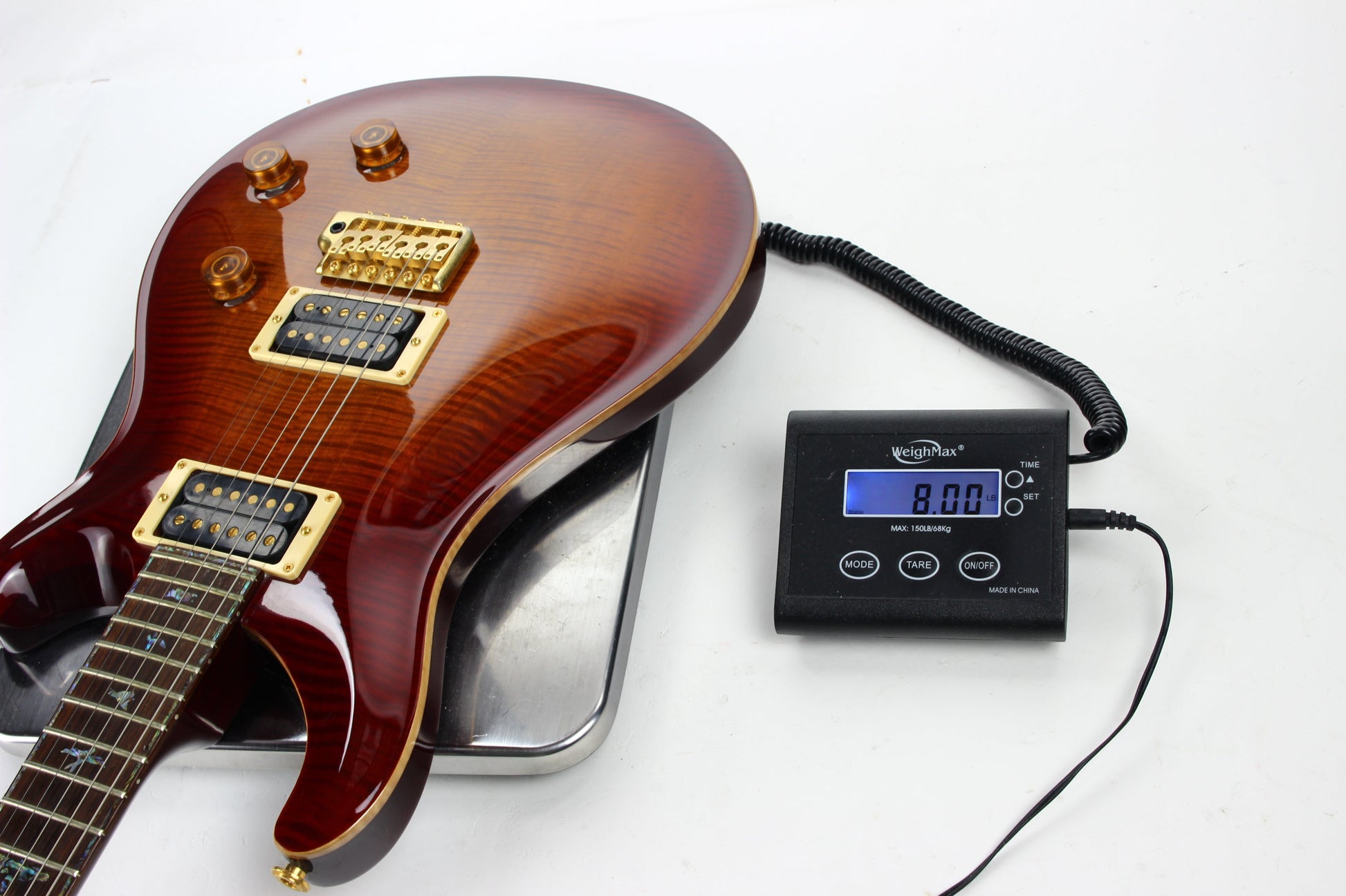 1996 PRS Artist Series III Limited Edition Dark Cherry Sunburst - RARE TREMOLO MODEL, Paua Inlays, Great Top!