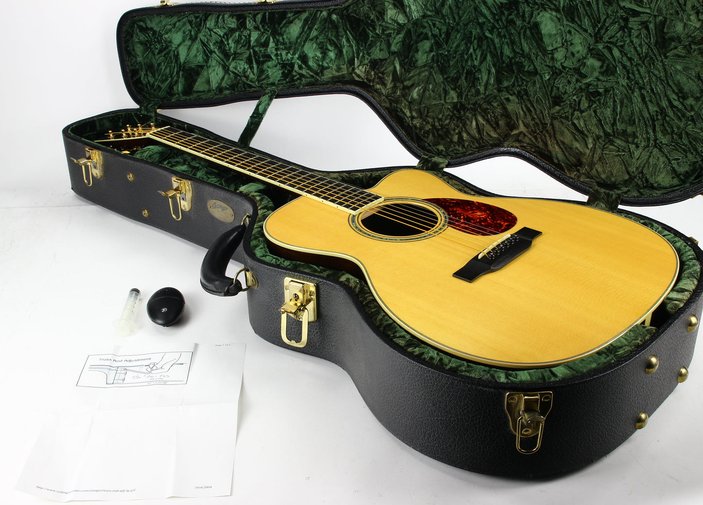 2001 Collings OM3C Cutaway Model - Sitka/EIR, Brazilian Rosewood headplate, Abalone Rosette, om3 om2h om1