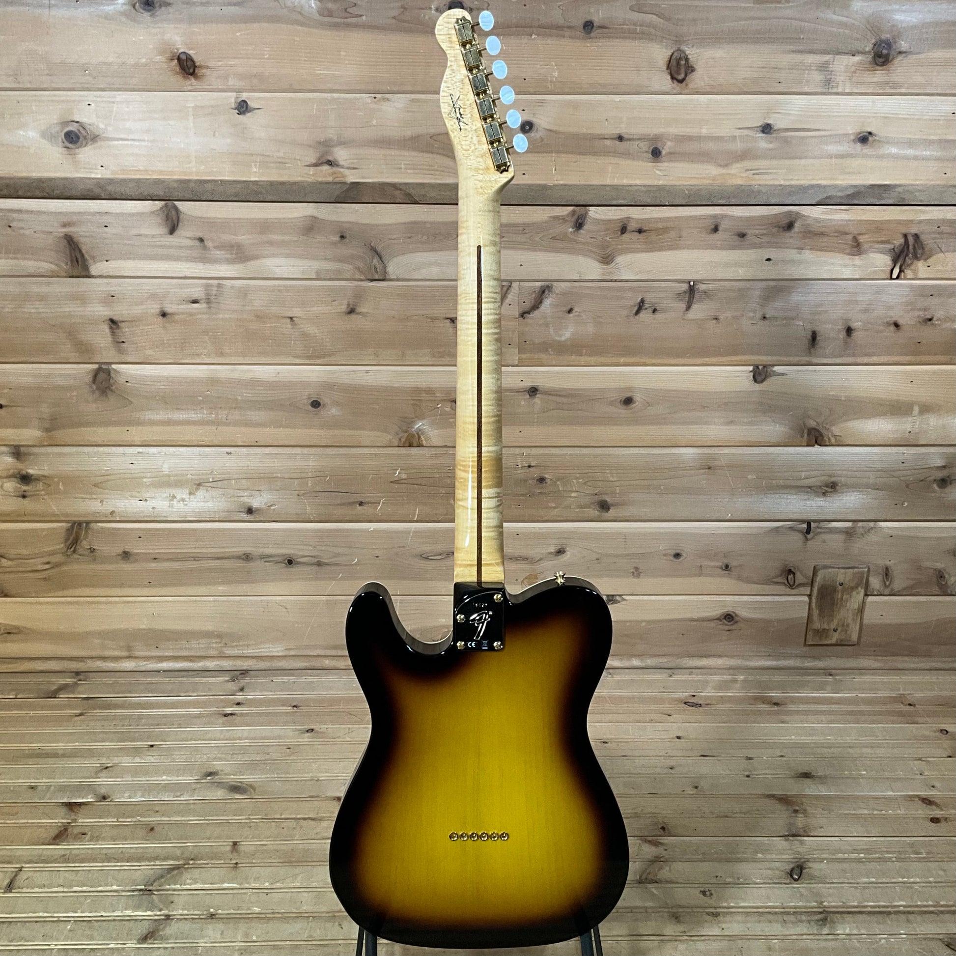 Fender Custom Shop 1963 Telecaster Thinline Time Capsule Quilted Top Electric Guitar - 2-Color Sunburst
