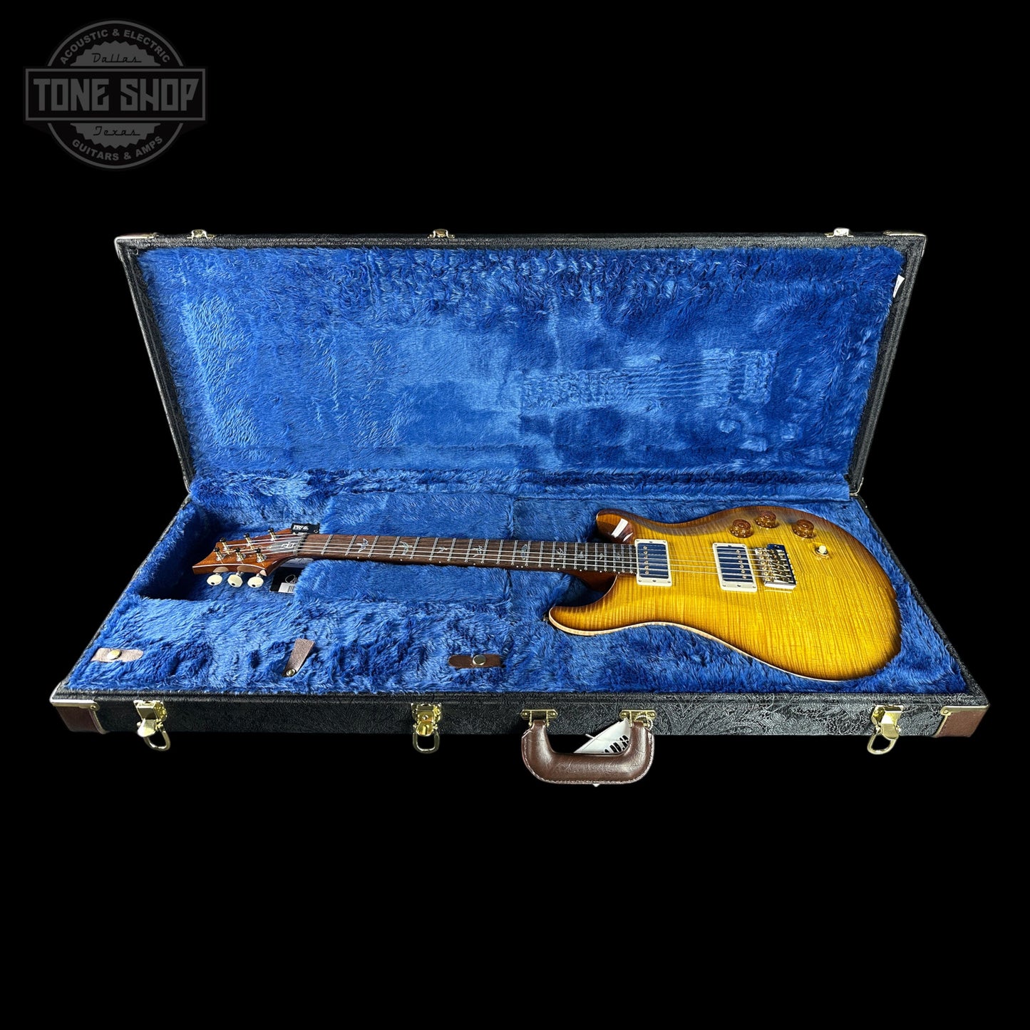 PRS Wood Library DGT 10 Top Livingston Lemondrop Korina / Brazilian RW w/case 0422539