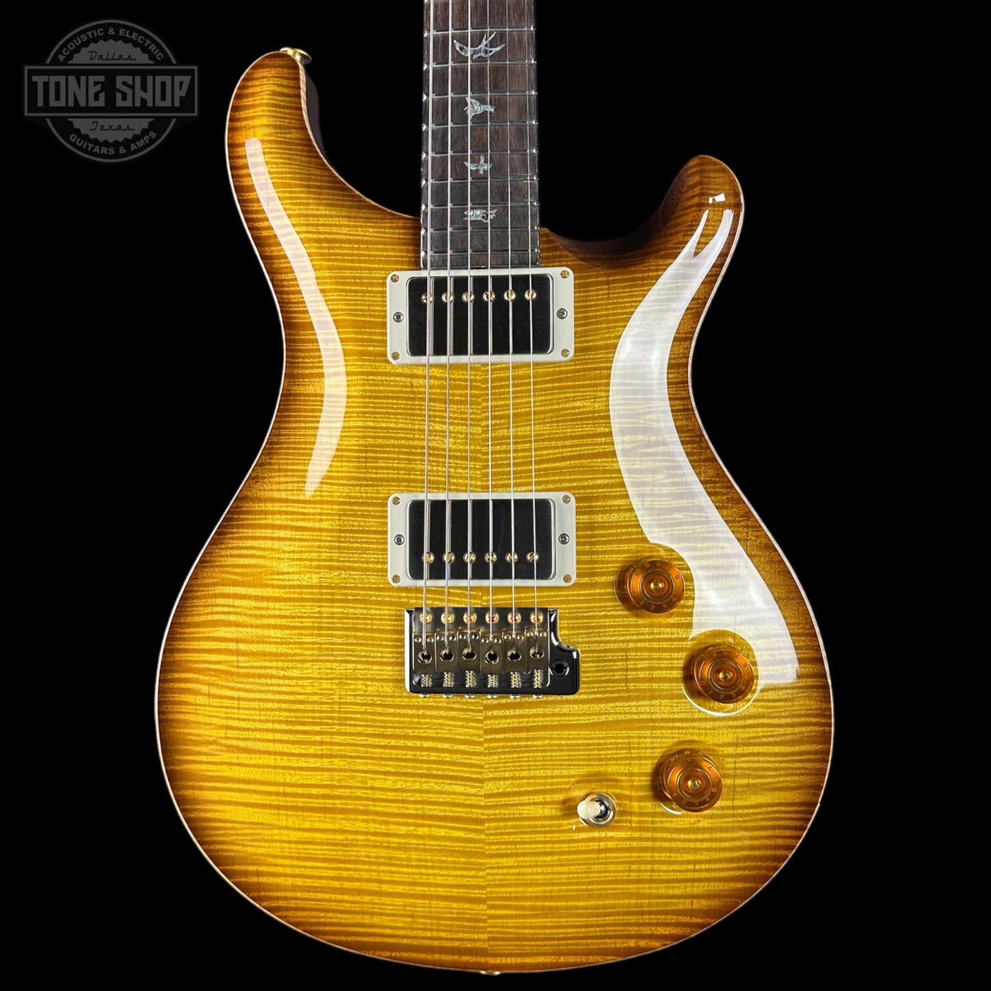 PRS Wood Library DGT 10 Top Livingston Lemondrop Korina / Brazilian RW w/case 0422539