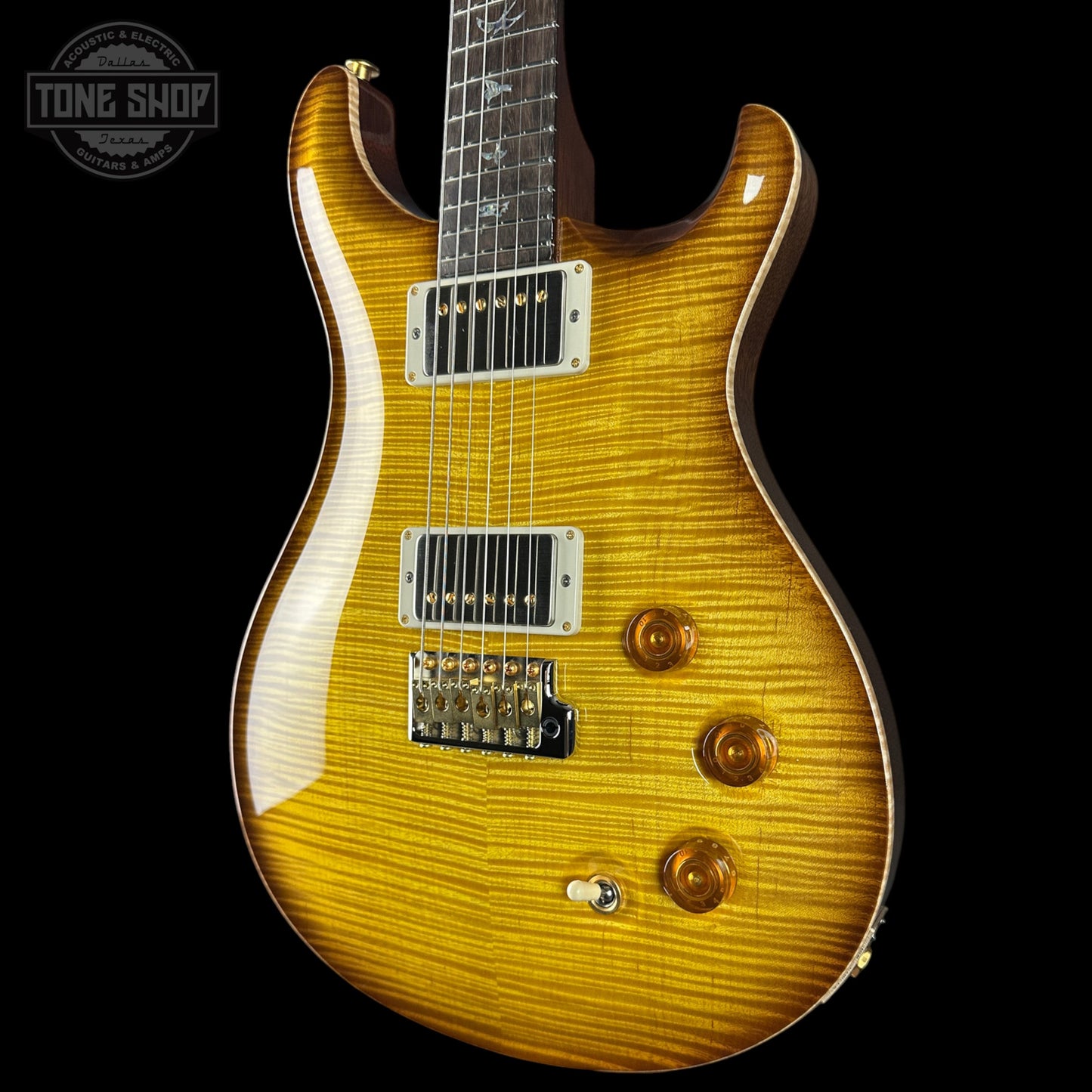 PRS Wood Library DGT 10 Top Livingston Lemondrop Korina / Brazilian RW w/case 0422539