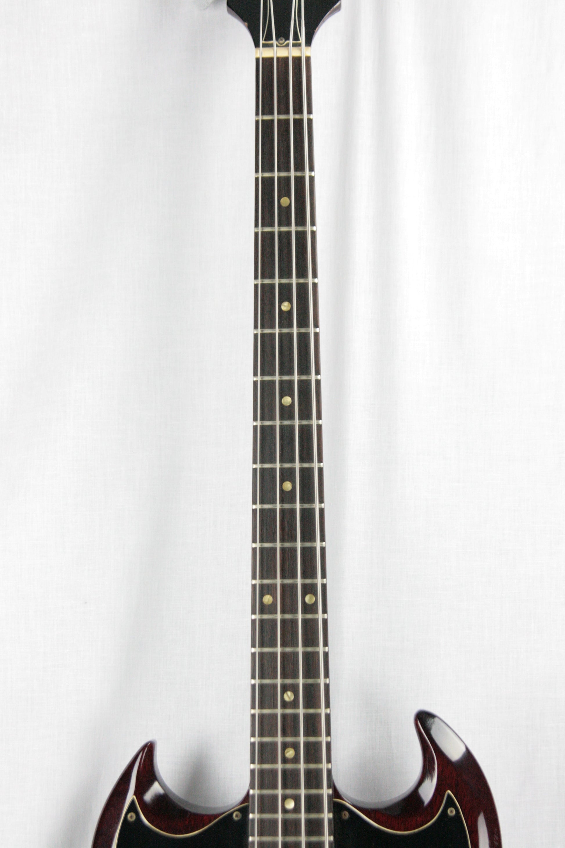 RARE 1969 Gibson EB-0 LEFT-HANDED Bass w OHSC! Double-Pickguard Lefty! Vintage