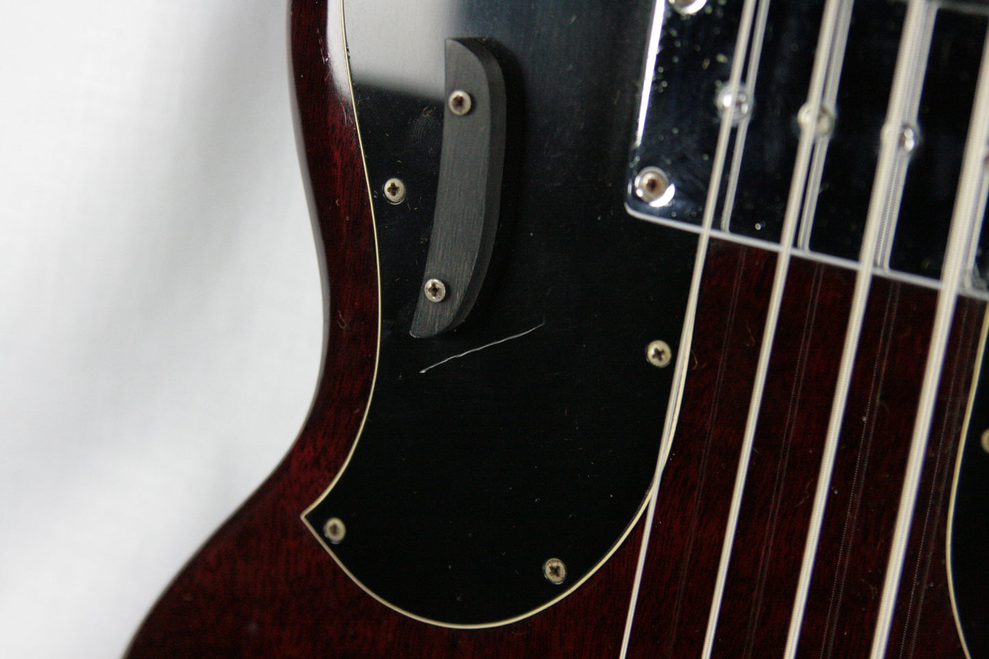 RARE 1969 Gibson EB-0 LEFT-HANDED Bass w OHSC! Double-Pickguard Lefty! Vintage