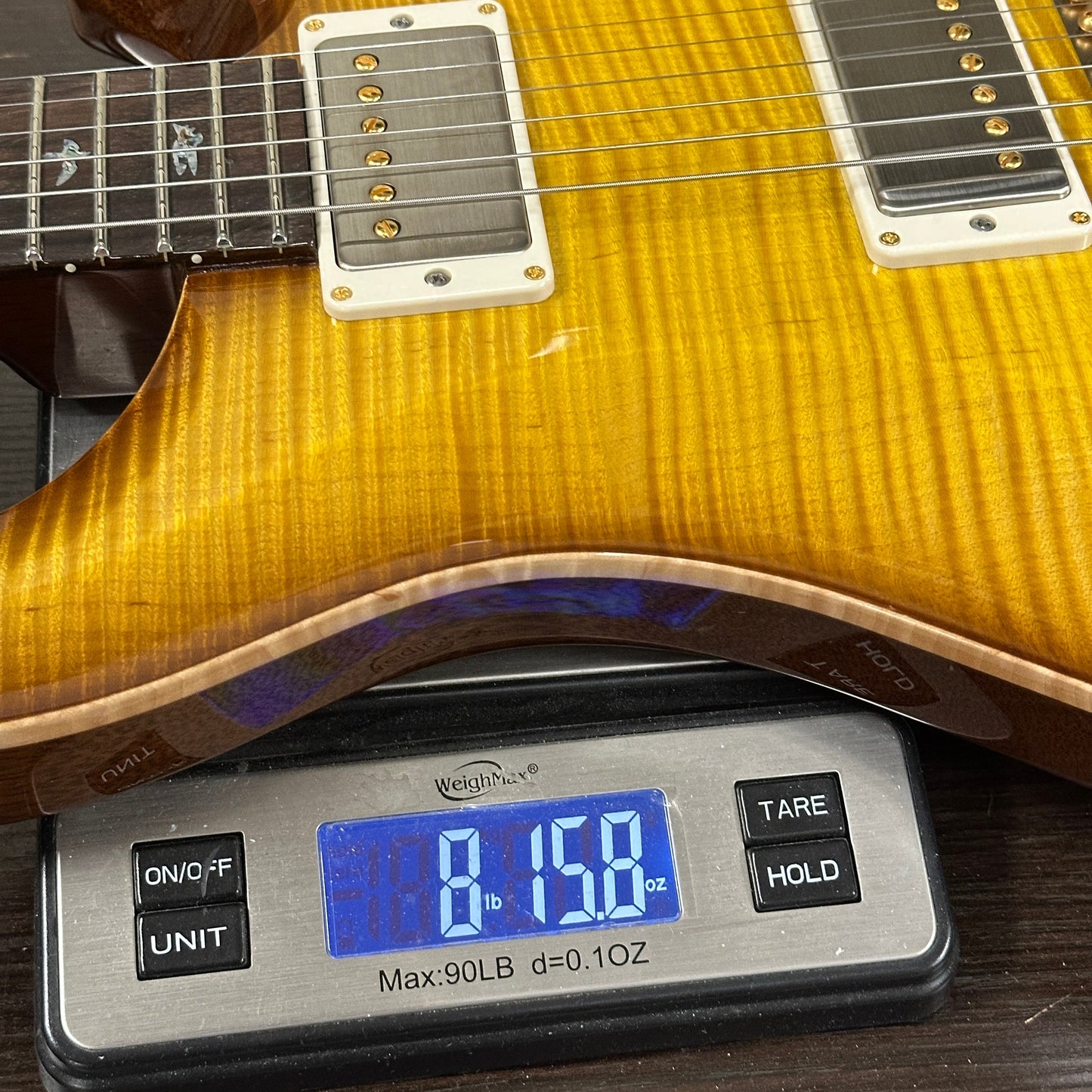 PRS Wood Library DGT 10 Top Livingston Lemondrop Korina / Brazilian RW w/case 0422539