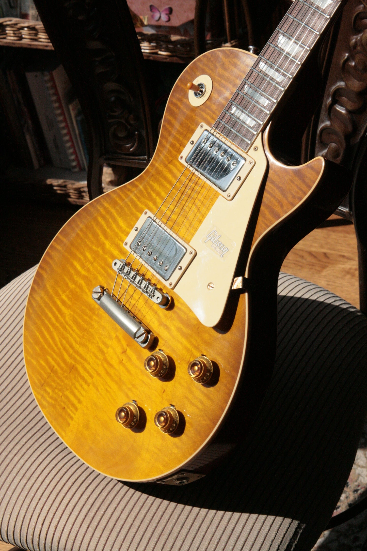 2018 Gibson 1959 Les Paul Historic Reissue! R9 59 HONEY LEMON FADE Custom Shop TH Spec