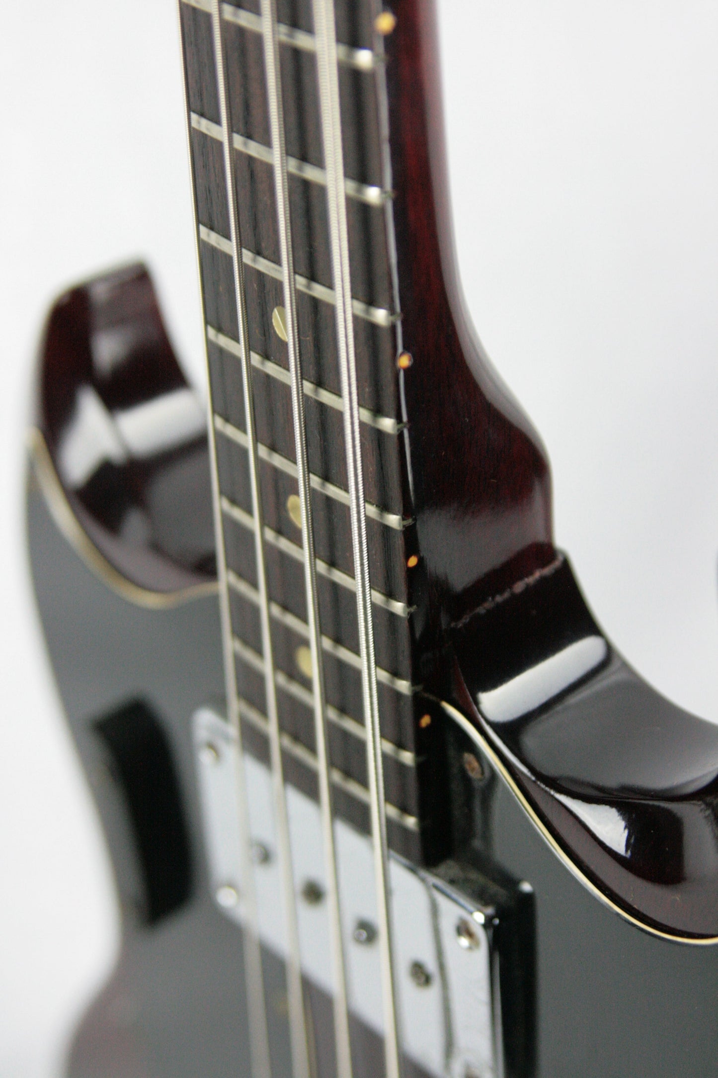 RARE 1969 Gibson EB-0 LEFT-HANDED Bass w OHSC! Double-Pickguard Lefty! Vintage