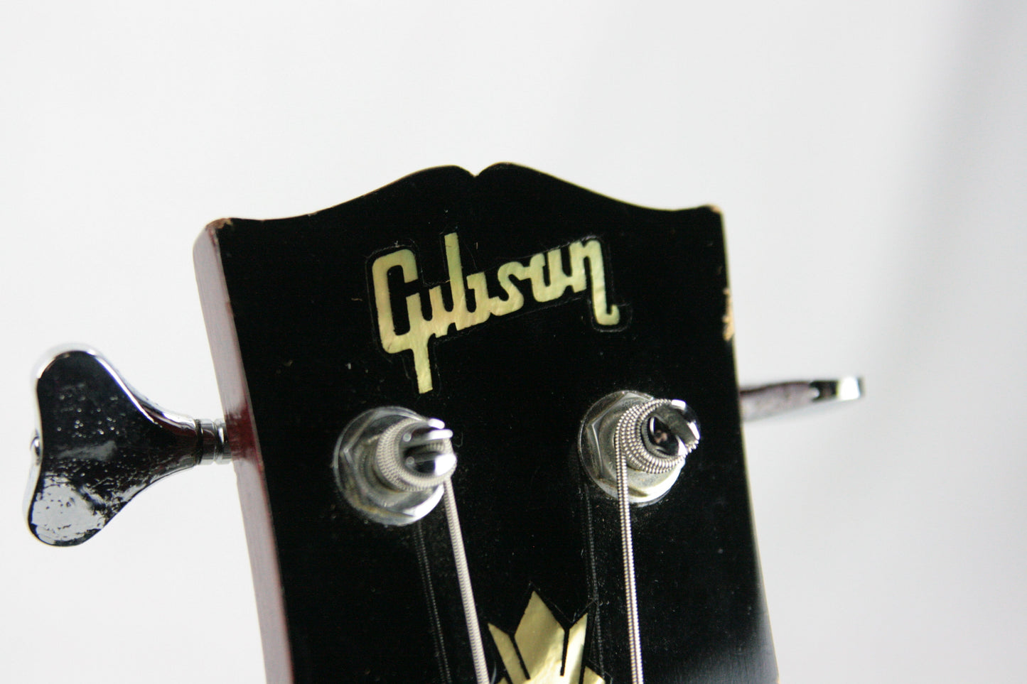 RARE 1969 Gibson EB-0 LEFT-HANDED Bass w OHSC! Double-Pickguard Lefty! Vintage