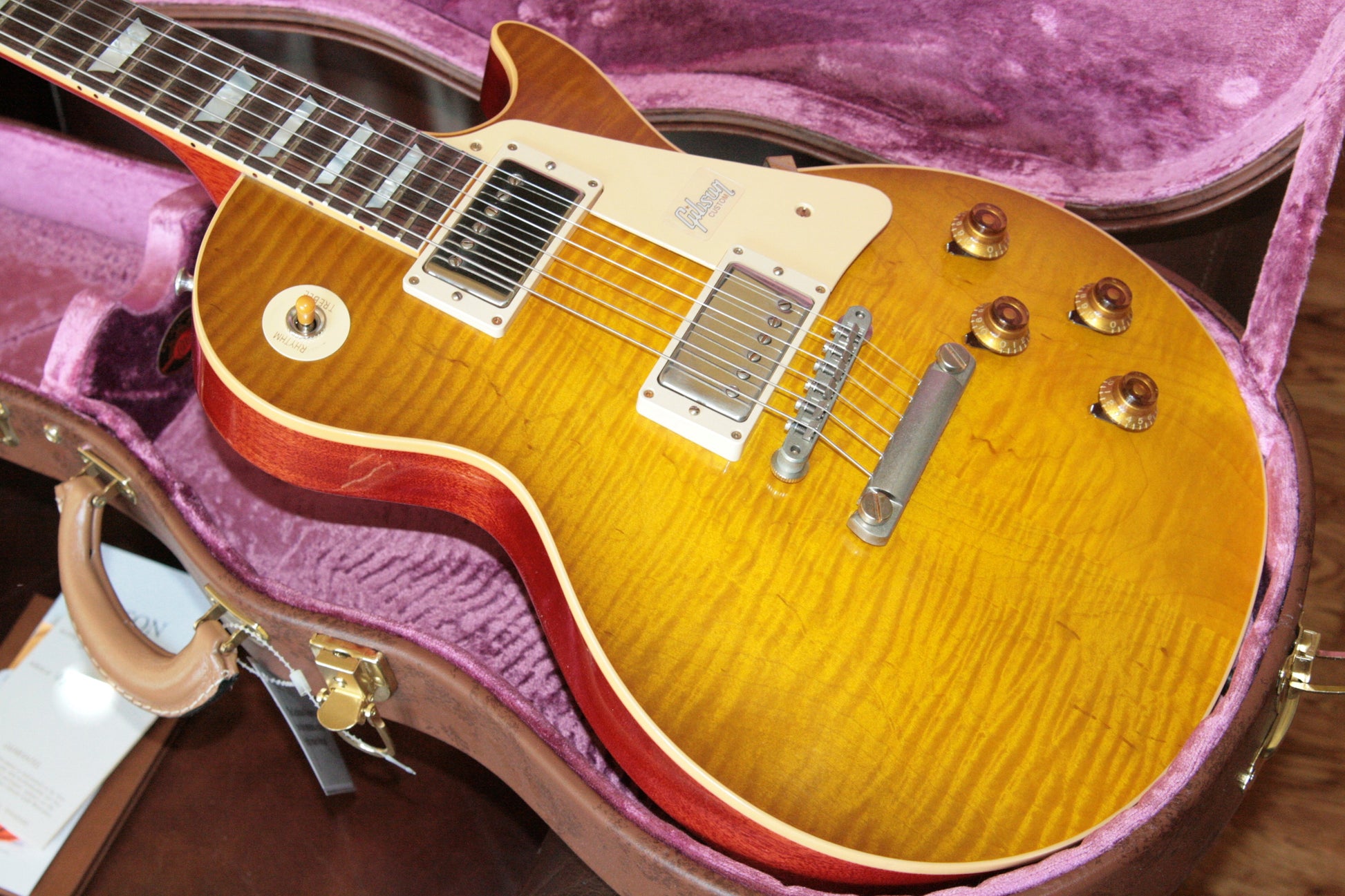 2018 Gibson 1959 Les Paul Historic Reissue! R9 59 HONEY LEMON FADE Custom Shop TH Spec