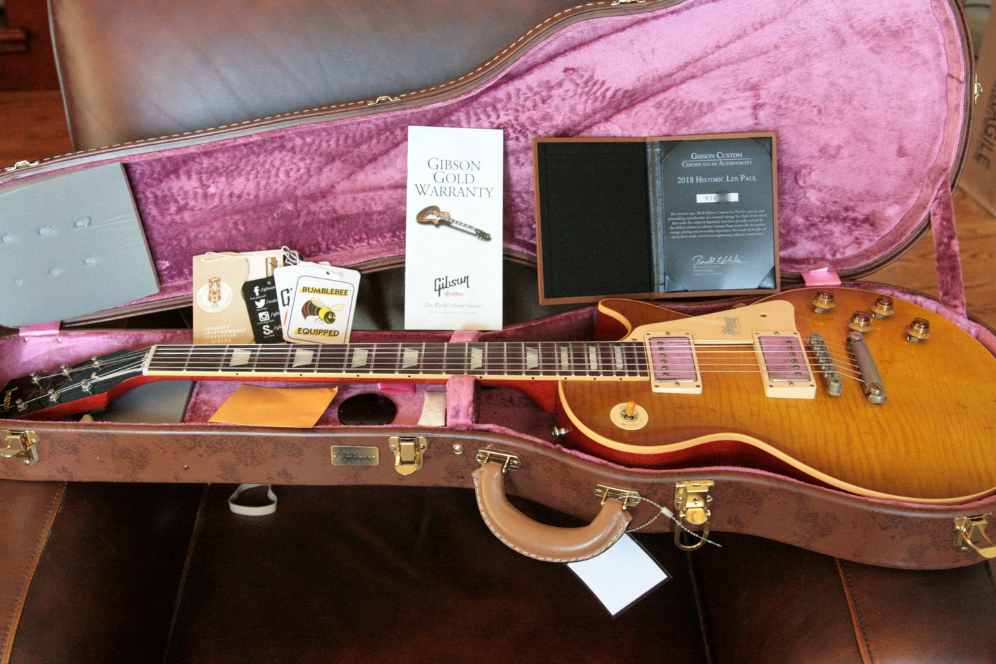 2018 Gibson 1959 Les Paul Historic Reissue! R9 59 HONEY LEMON FADE Custom Shop TH Spec