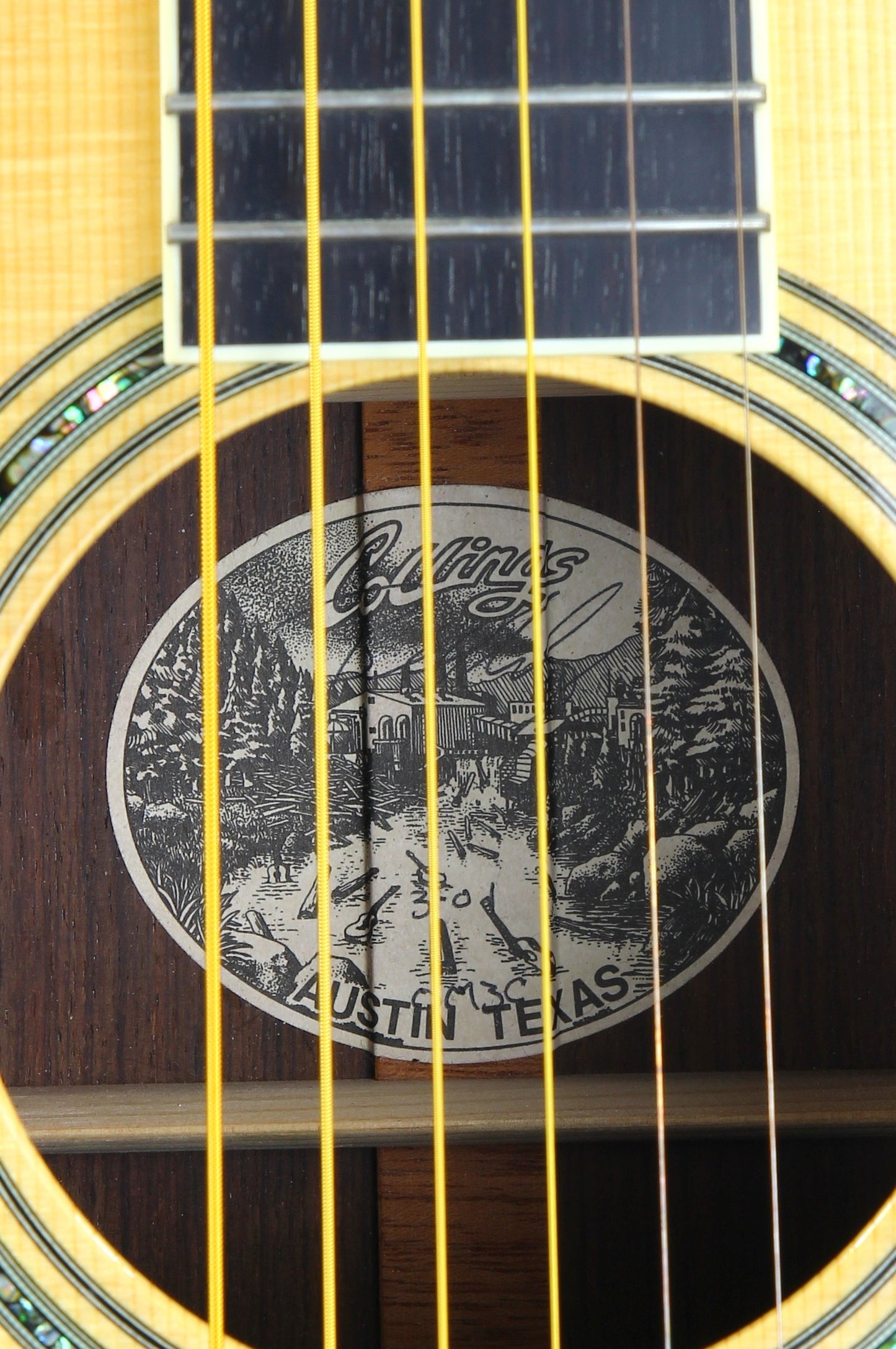2001 Collings OM3C Cutaway Model - Sitka/EIR, Brazilian Rosewood headplate, Abalone Rosette, om3 om2h om1