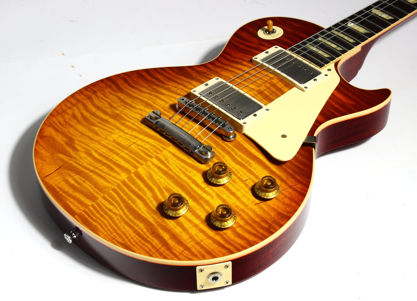 2019 Gibson 1959 Les Paul 60TH Anniversary Historic Reissue R9 59 Custom Shop KILLER TOP - Orange Sunset Fade