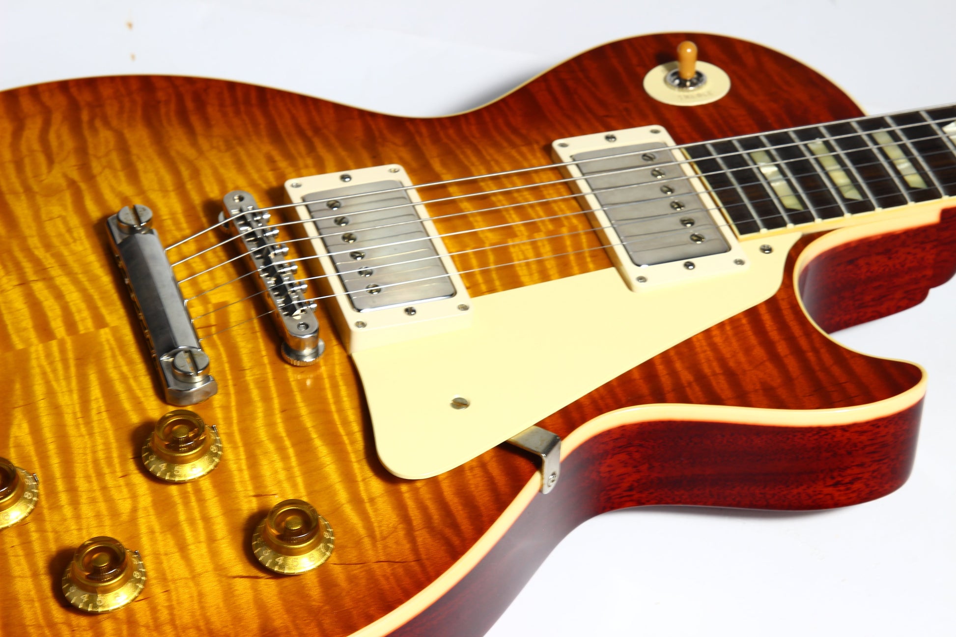 2019 Gibson 1959 Les Paul 60TH Anniversary Historic Reissue R9 59 Custom Shop KILLER TOP - Orange Sunset Fade