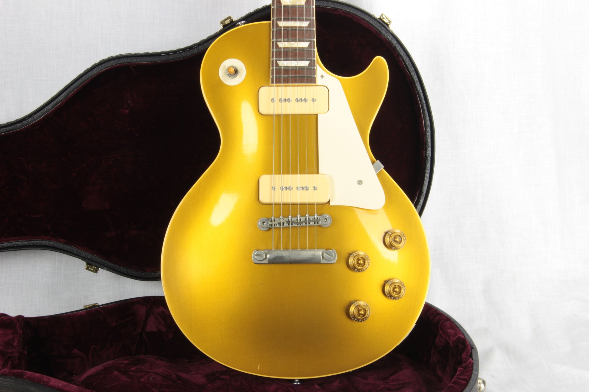 2003 Gibson BRAZILIAN ROSEWOOD '56 Reissue Les Paul Goldtop 1956 Custom Shop Historic LP R6