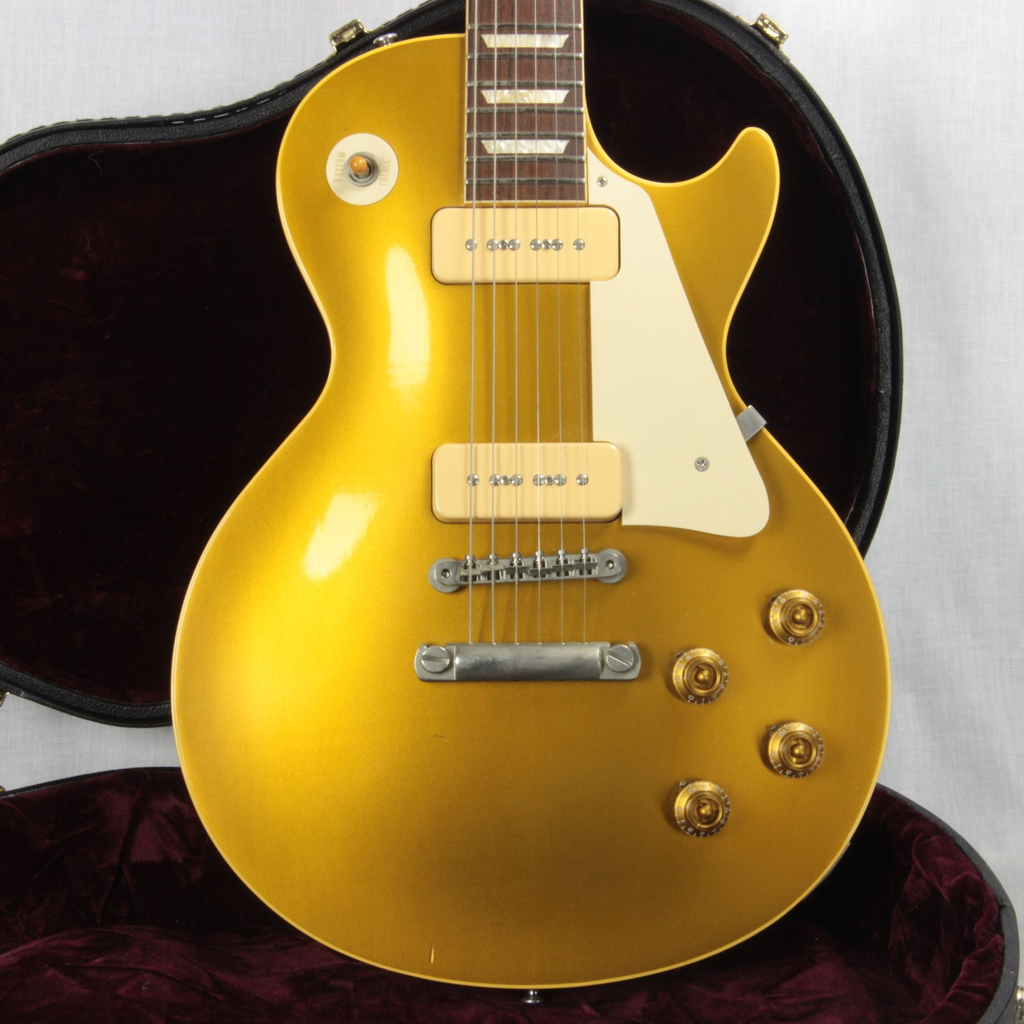 2003 Gibson BRAZILIAN ROSEWOOD '56 Reissue Les Paul Goldtop 1956 Custom Shop Historic LP R6