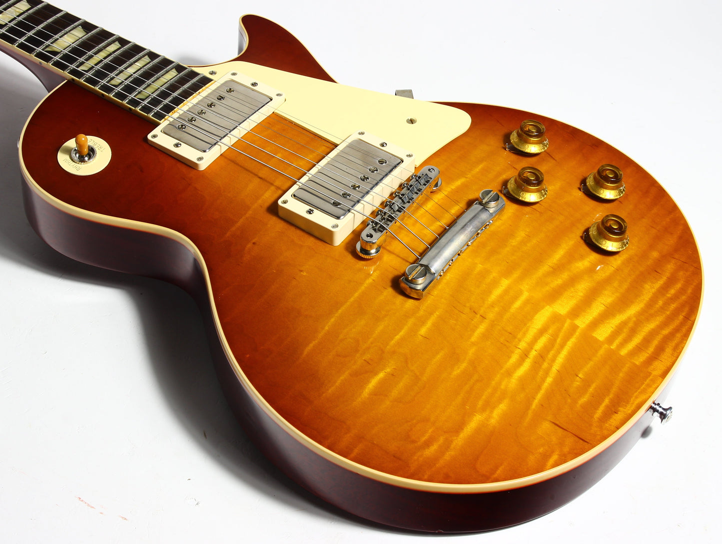 2019 Gibson 1959 Les Paul 60TH Anniversary Historic Reissue R9 59 Custom Shop KILLER TOP - Orange Sunset Fade