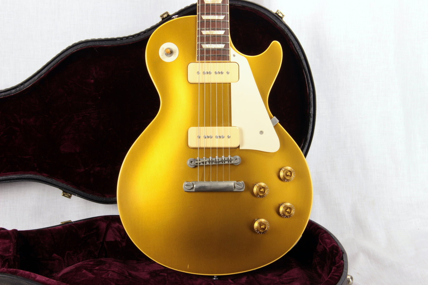 2003 Gibson BRAZILIAN ROSEWOOD '56 Reissue Les Paul Goldtop 1956 Custom Shop Historic LP R6
