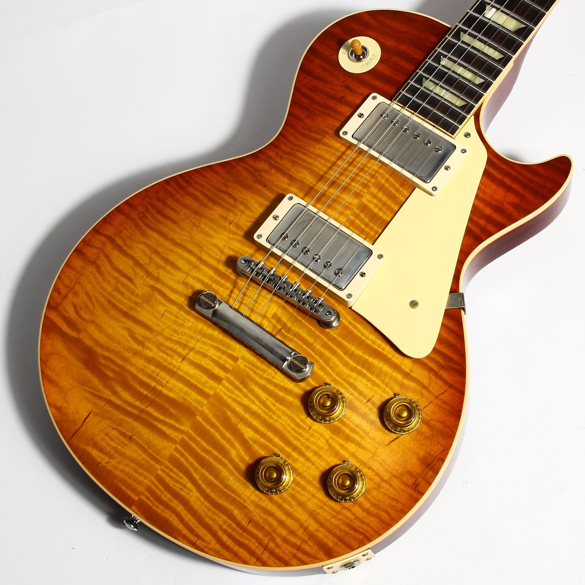 2019 Gibson 1959 Les Paul 60TH Anniversary Historic Reissue R9 59 Custom Shop KILLER TOP - Orange Sunset Fade