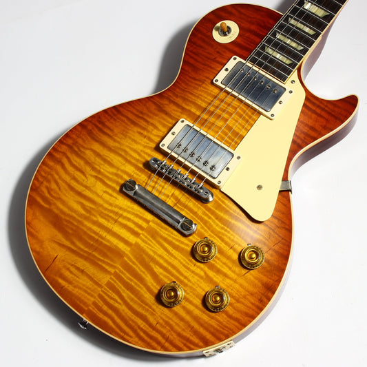 2019 Gibson 1959 Les Paul 60TH Anniversary Historic Reissue R9 59 Custom Shop KILLER TOP - Orange Sunset Fade