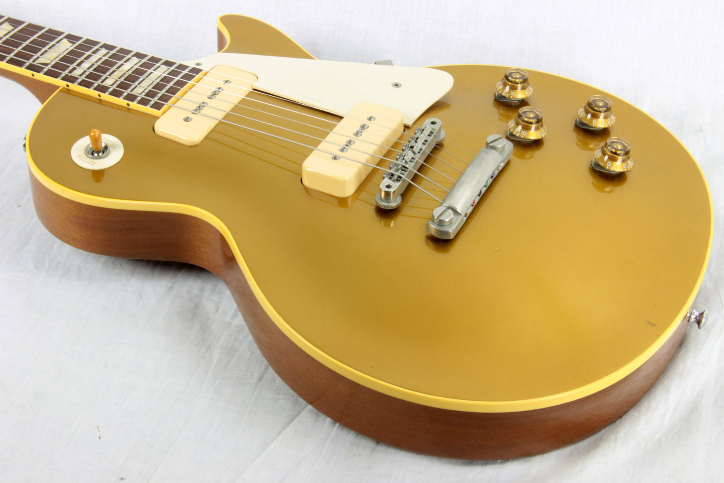 2003 Gibson BRAZILIAN ROSEWOOD '56 Reissue Les Paul Goldtop 1956 Custom Shop Historic LP R6