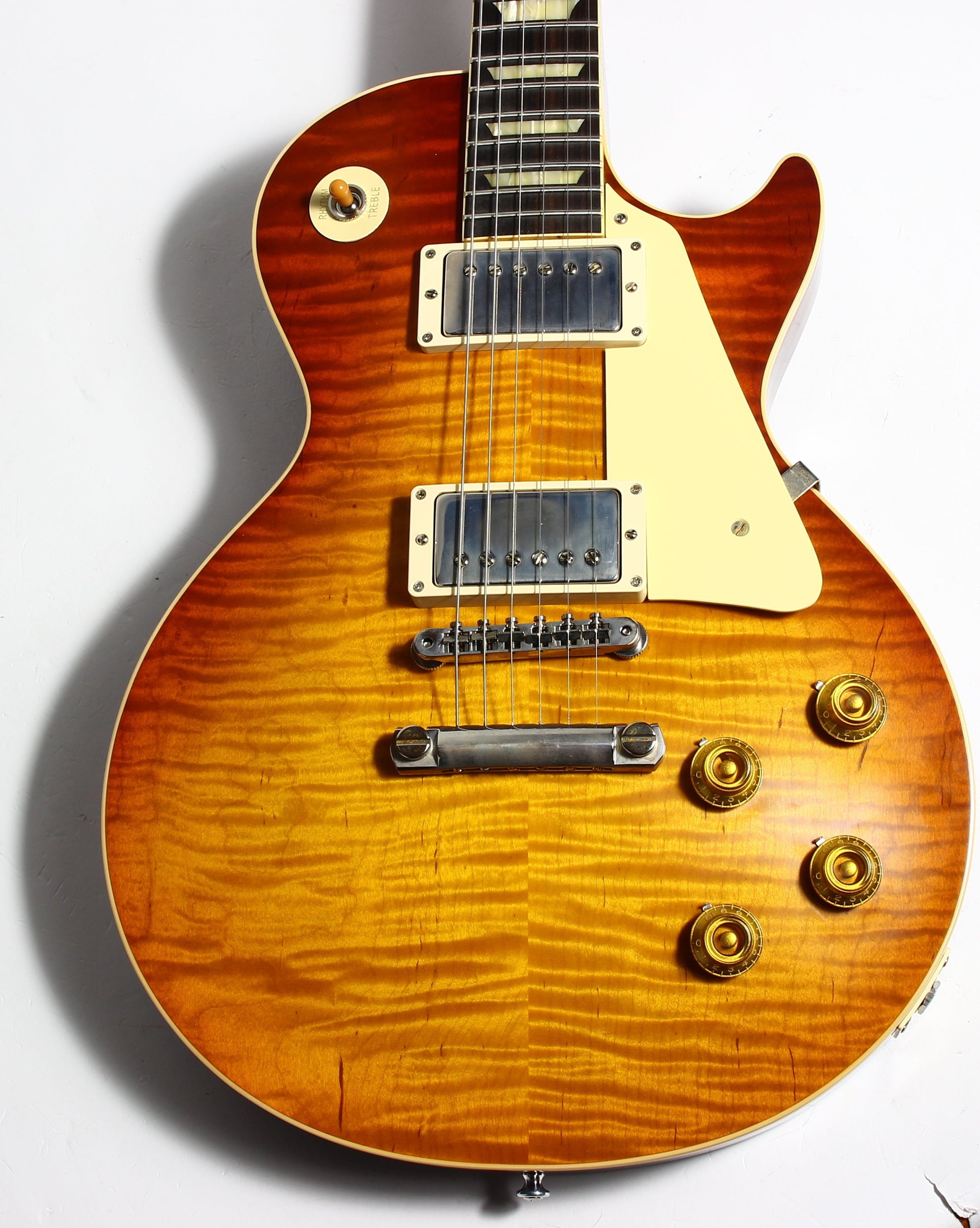 2019 Gibson 1959 Les Paul 60TH Anniversary Historic Reissue R9 59 Custom Shop KILLER TOP - Orange Sunset Fade