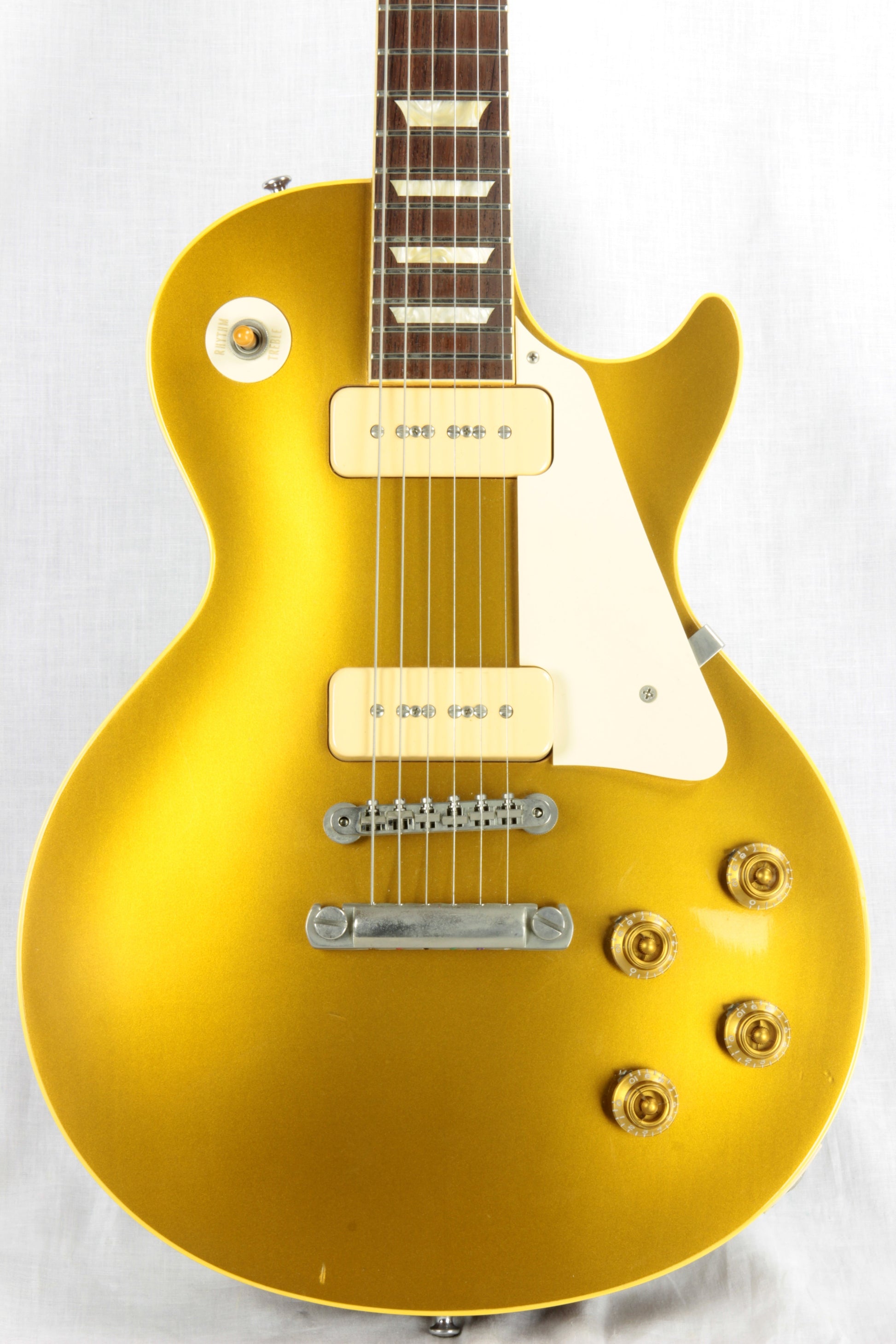 2003 Gibson BRAZILIAN ROSEWOOD '56 Reissue Les Paul Goldtop 1956 Custom Shop Historic LP R6