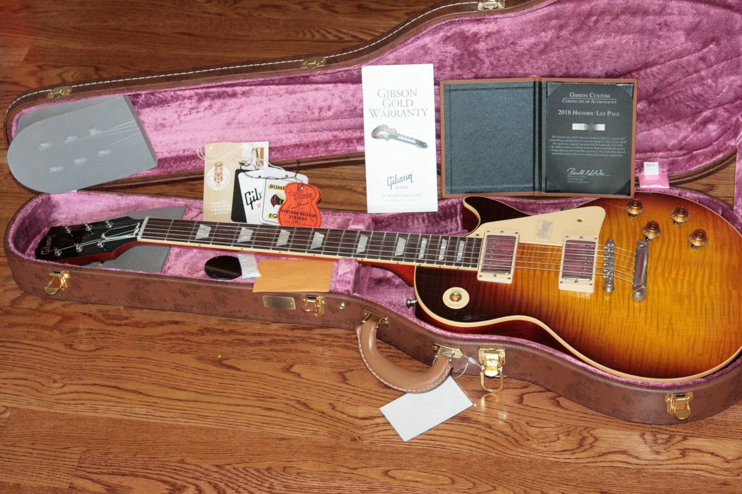 2018 Gibson 1958 Les Paul Historic Reissue! R8 58 Dark Bourbon Fade Custom Shop TH Specs