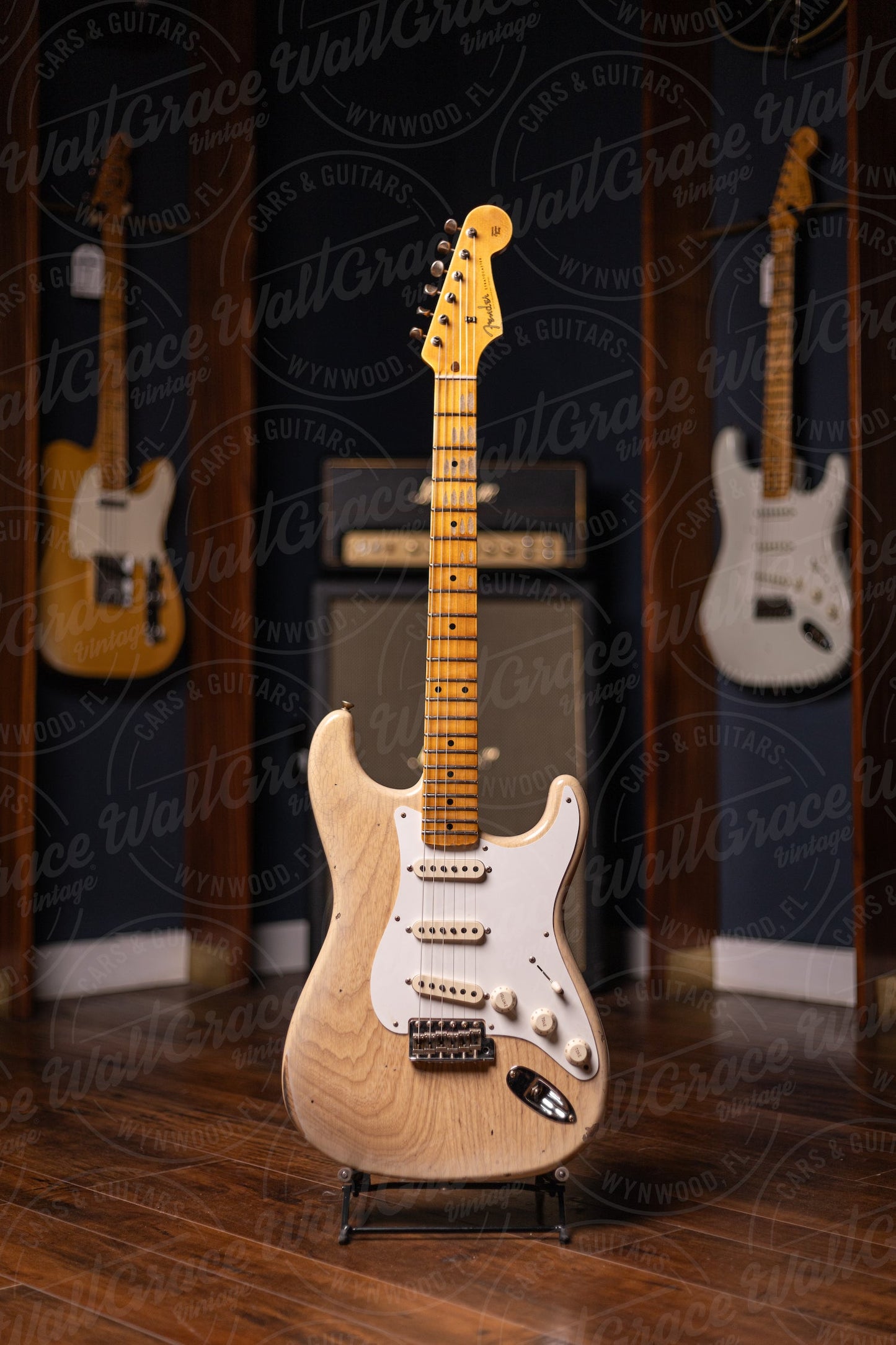 Fender Custom Shop '58 Stratocaster Relic Electric Guitar - Natural Blonde