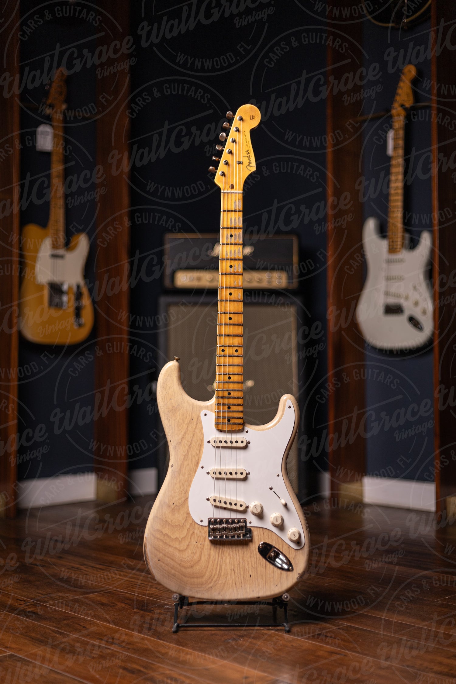 Fender Custom Shop '58 Stratocaster Relic Electric Guitar - Natural Blonde