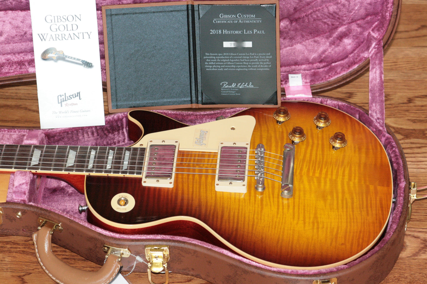 2018 Gibson 1958 Les Paul Historic Reissue! R8 58 Dark Bourbon Fade Custom Shop TH Specs