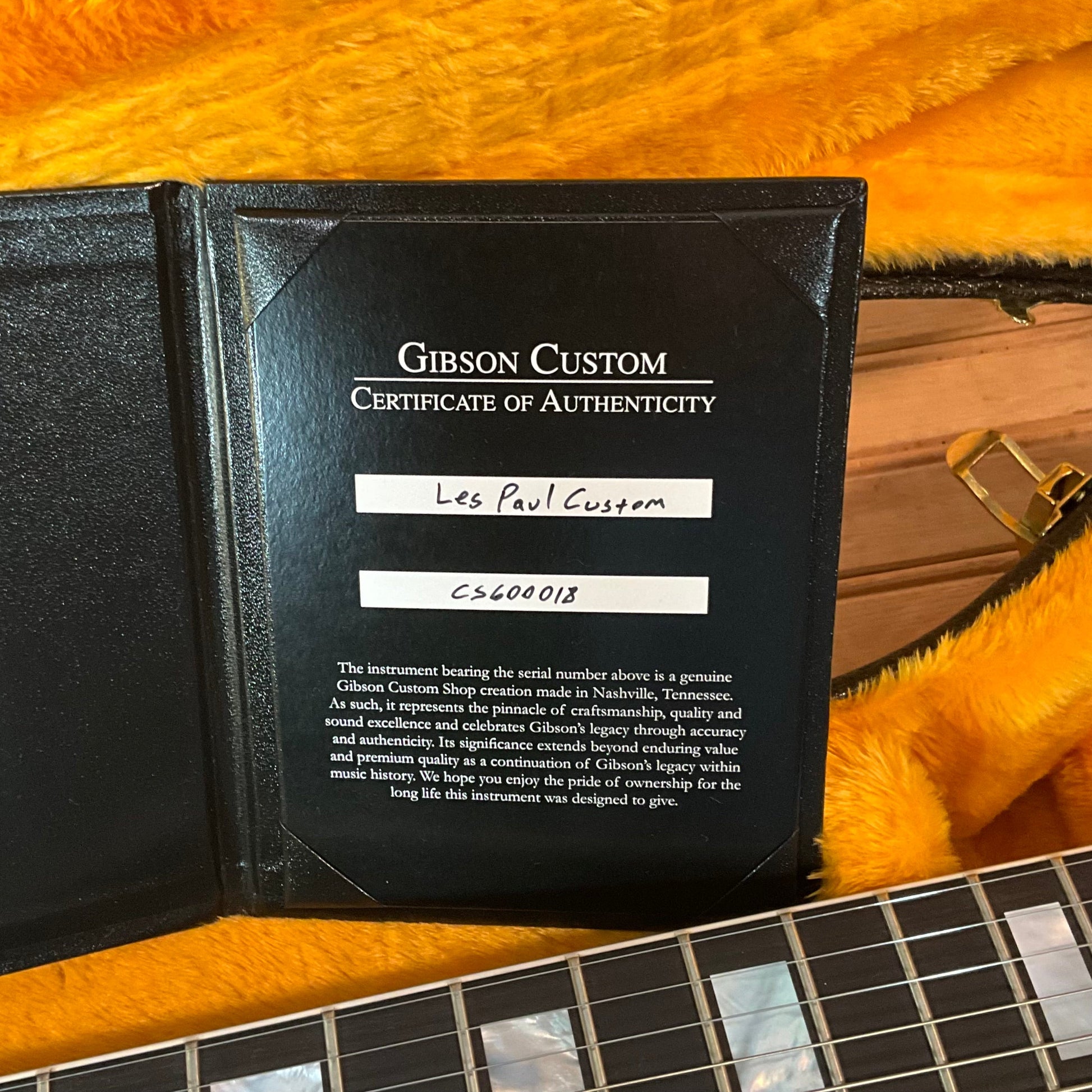 Gibson Custom 1959 Les Paul Standard Reissue Electric Guitar - Midnight Abyss