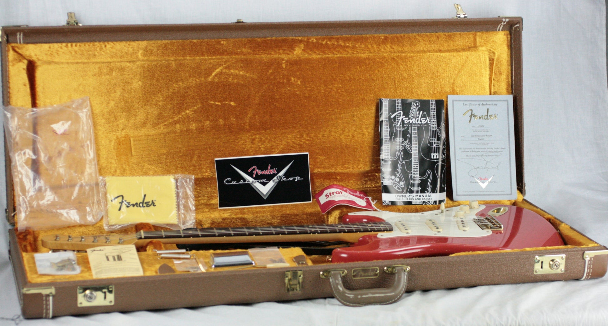 '59 Fender JOHN ENGLISH Masterbuilt Stratocaster Relic Brazilian Rosewood Custom Shop Strat 1959