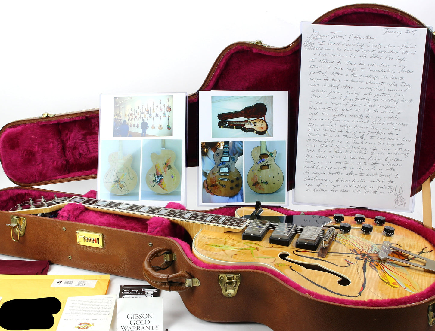 Gibson Custom Shop BUG ES-5 Switchmaster by Carol Paulsen "Art of Guitar" 1999