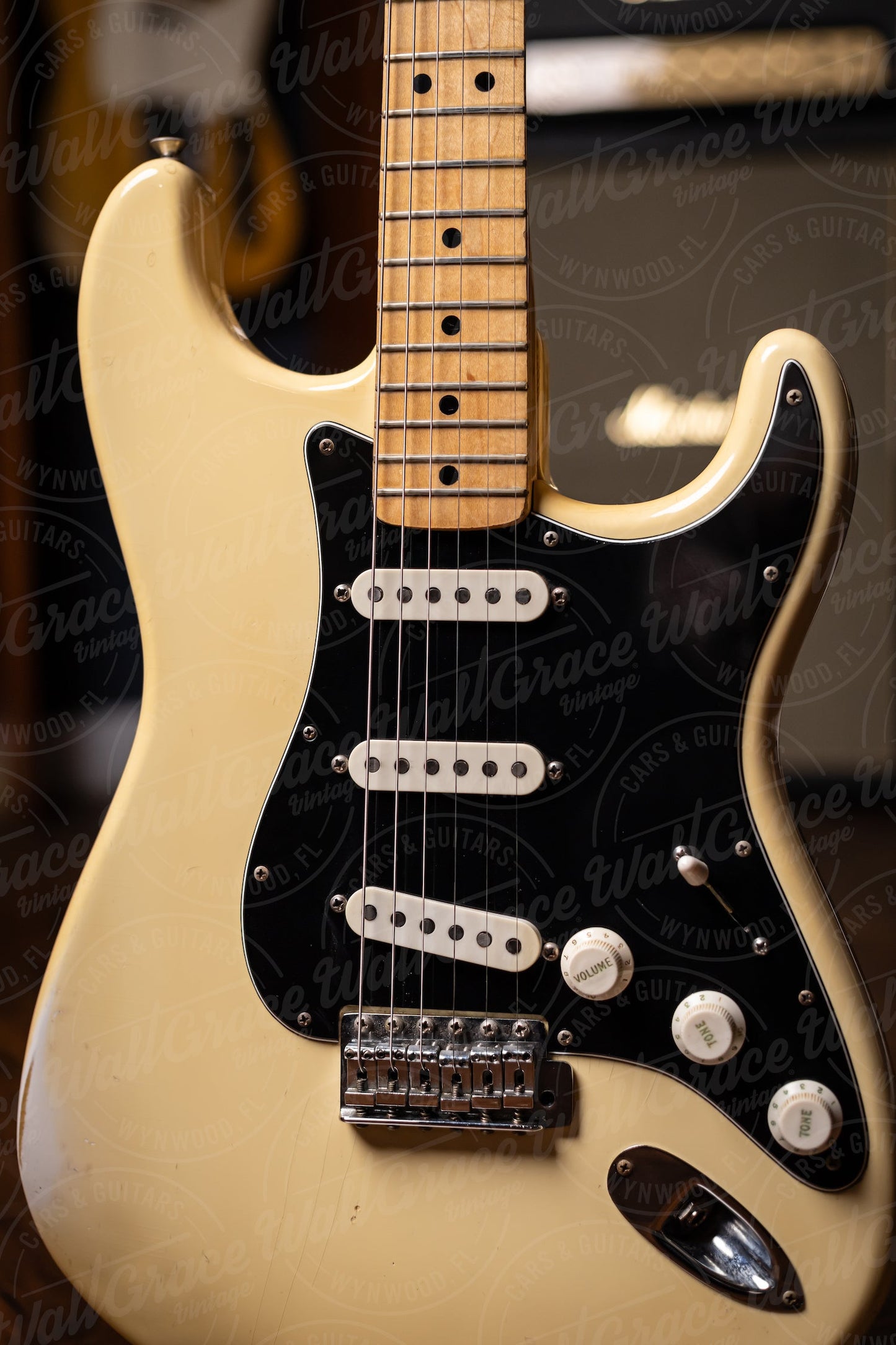 1976 Fender Stratocaster Electric Guitar - Olympic White
