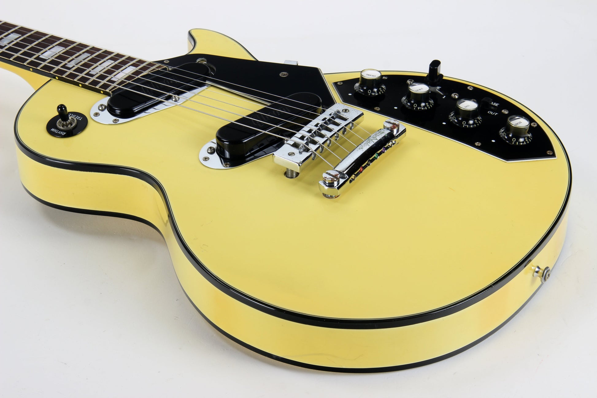 1976 Gibson Les Paul Recording ALPINE WHITE Dual Output Jack Model Custom -- One Owner, CLEAN!