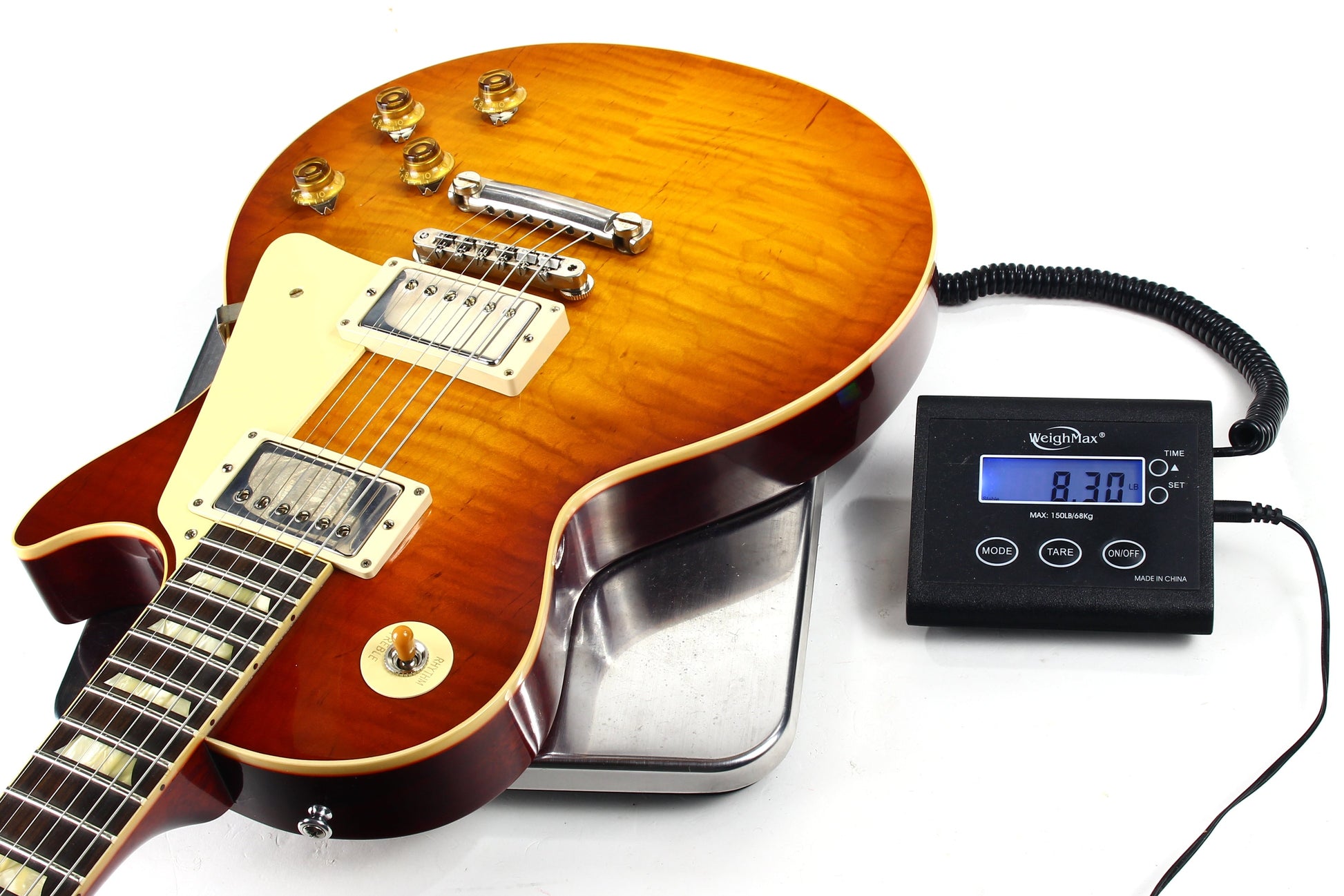 2019 Gibson 1959 Les Paul 60TH Anniversary Historic Reissue R9 59 Custom Shop KILLER TOP - Orange Sunset Fade