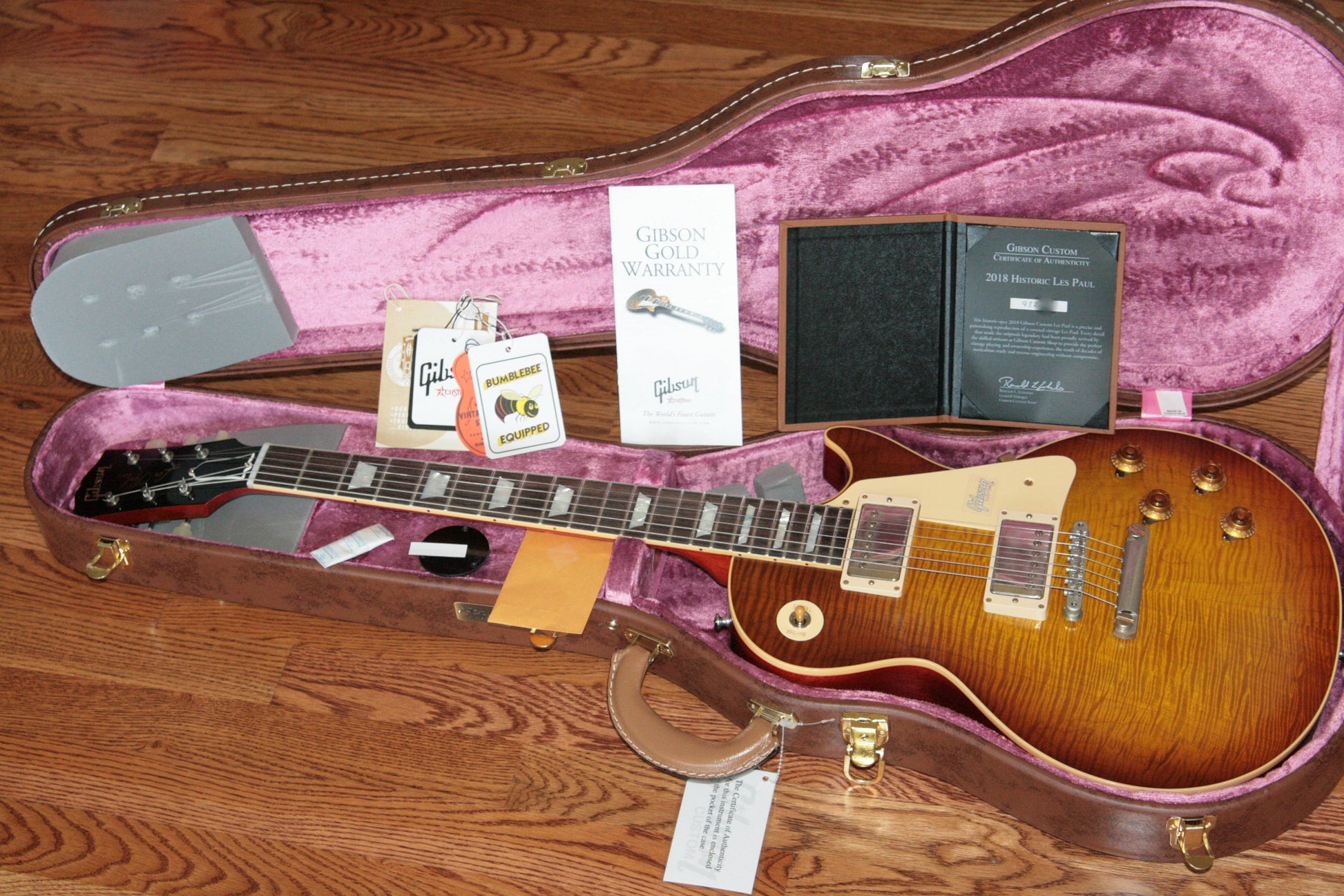 2018 Gibson 1959 Les Paul Historic Reissue! R9 59 LP ROYAL TEABURST Custom Shop TH Spec
