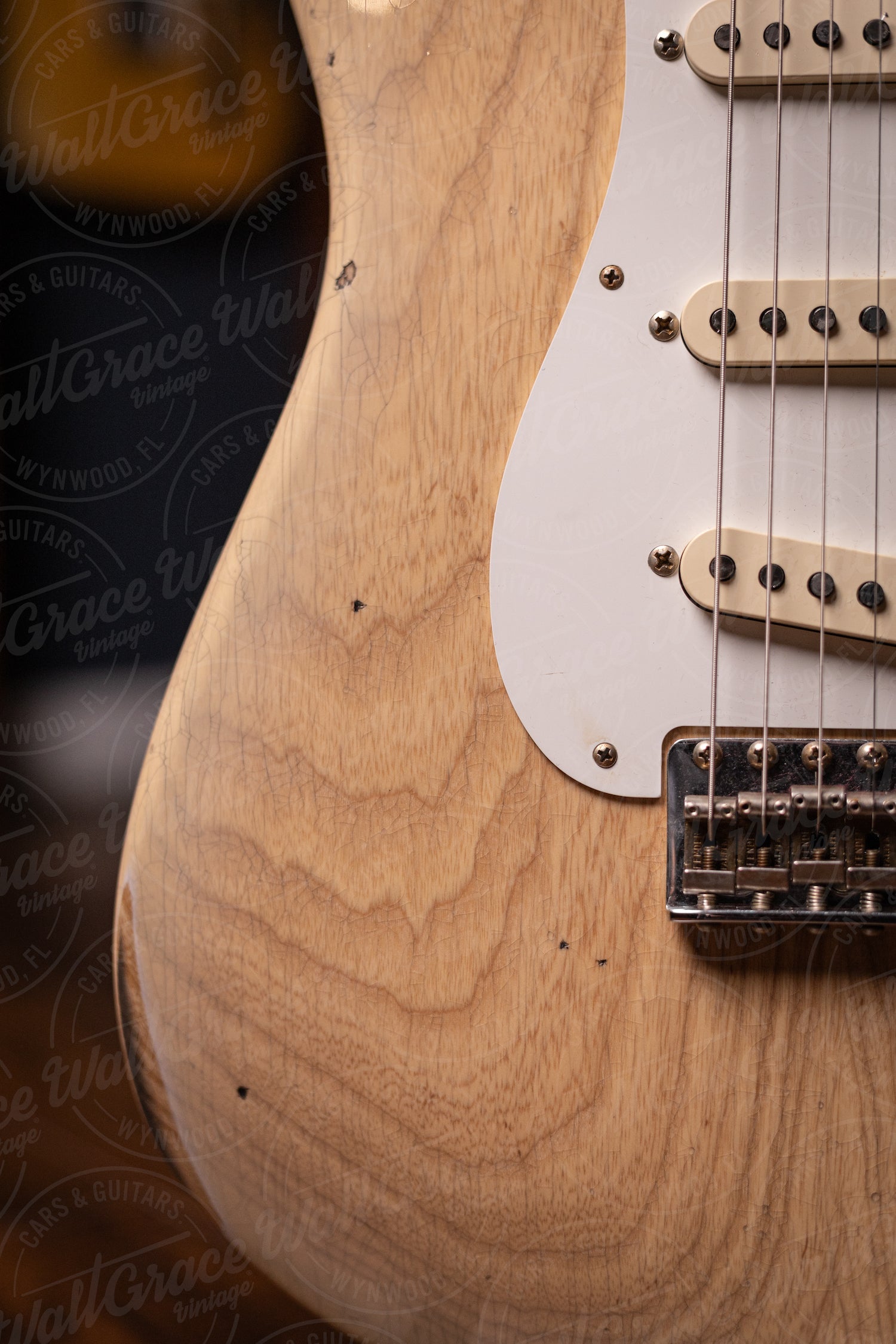 Fender Custom Shop '58 Stratocaster Relic Electric Guitar - Natural Blonde