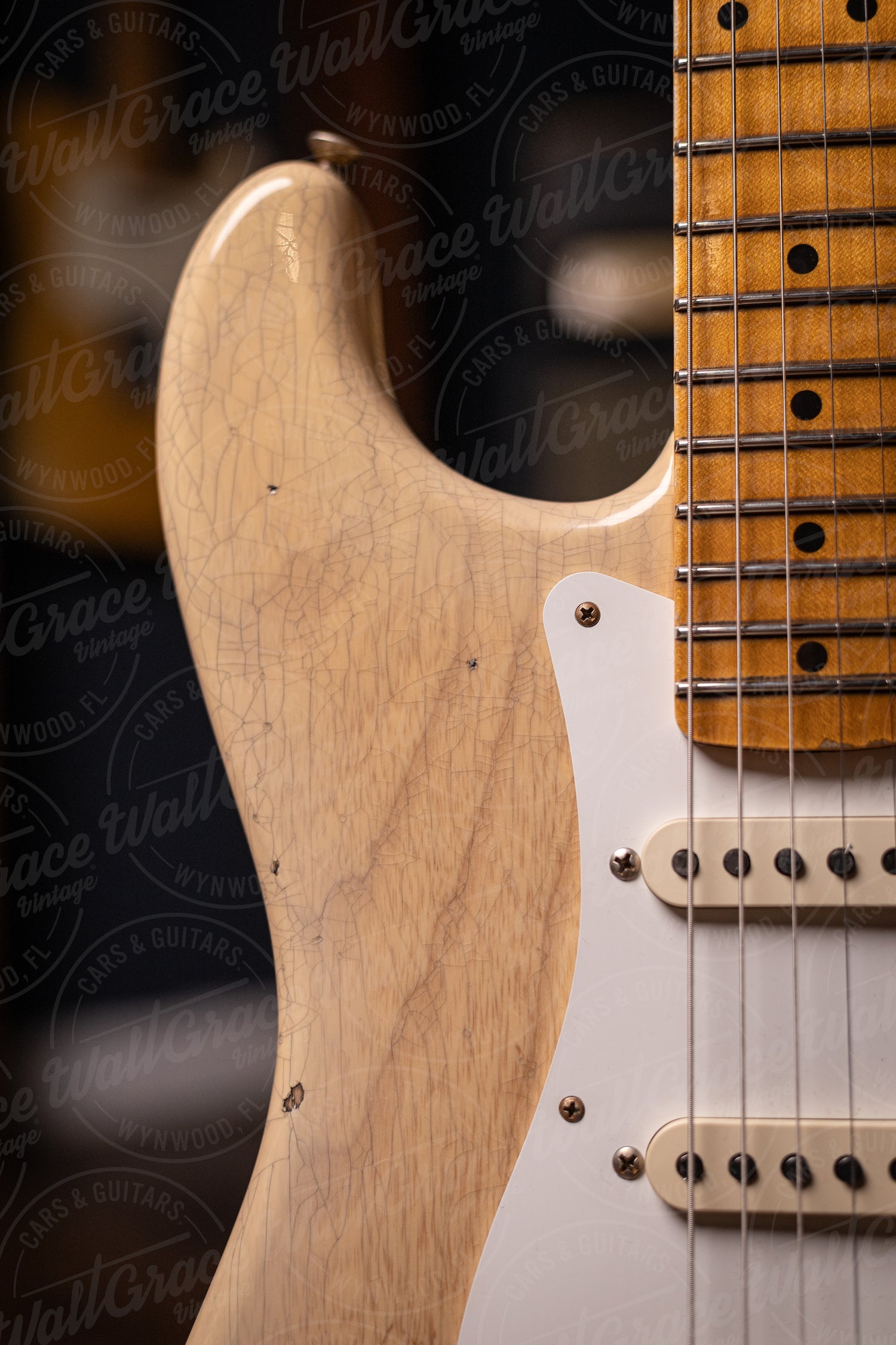Fender Custom Shop '58 Stratocaster Relic Electric Guitar - Natural Blonde