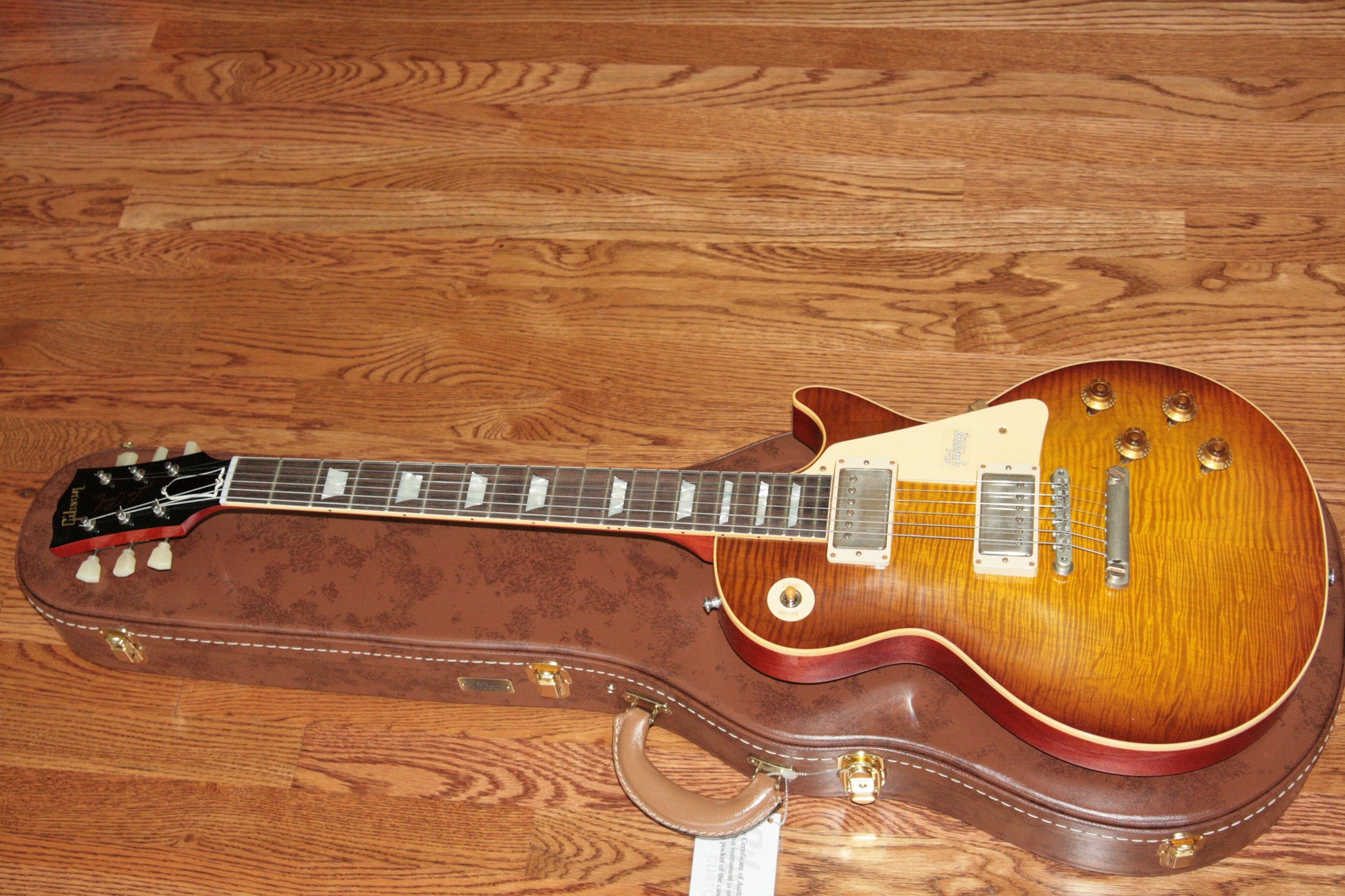 2018 Gibson 1959 Les Paul Historic Reissue! R9 59 LP ROYAL TEABURST Custom Shop TH Spec