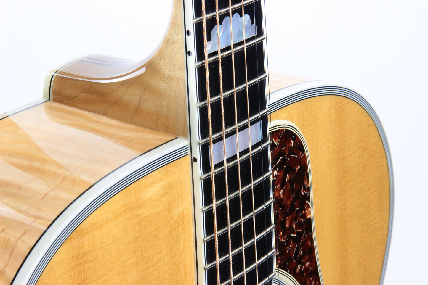 1995 Gibson PROTOTYPE J-250 Super Jumbo Presentation - Ray Whitley J-200 Pickguard, Figured Maple sj-200