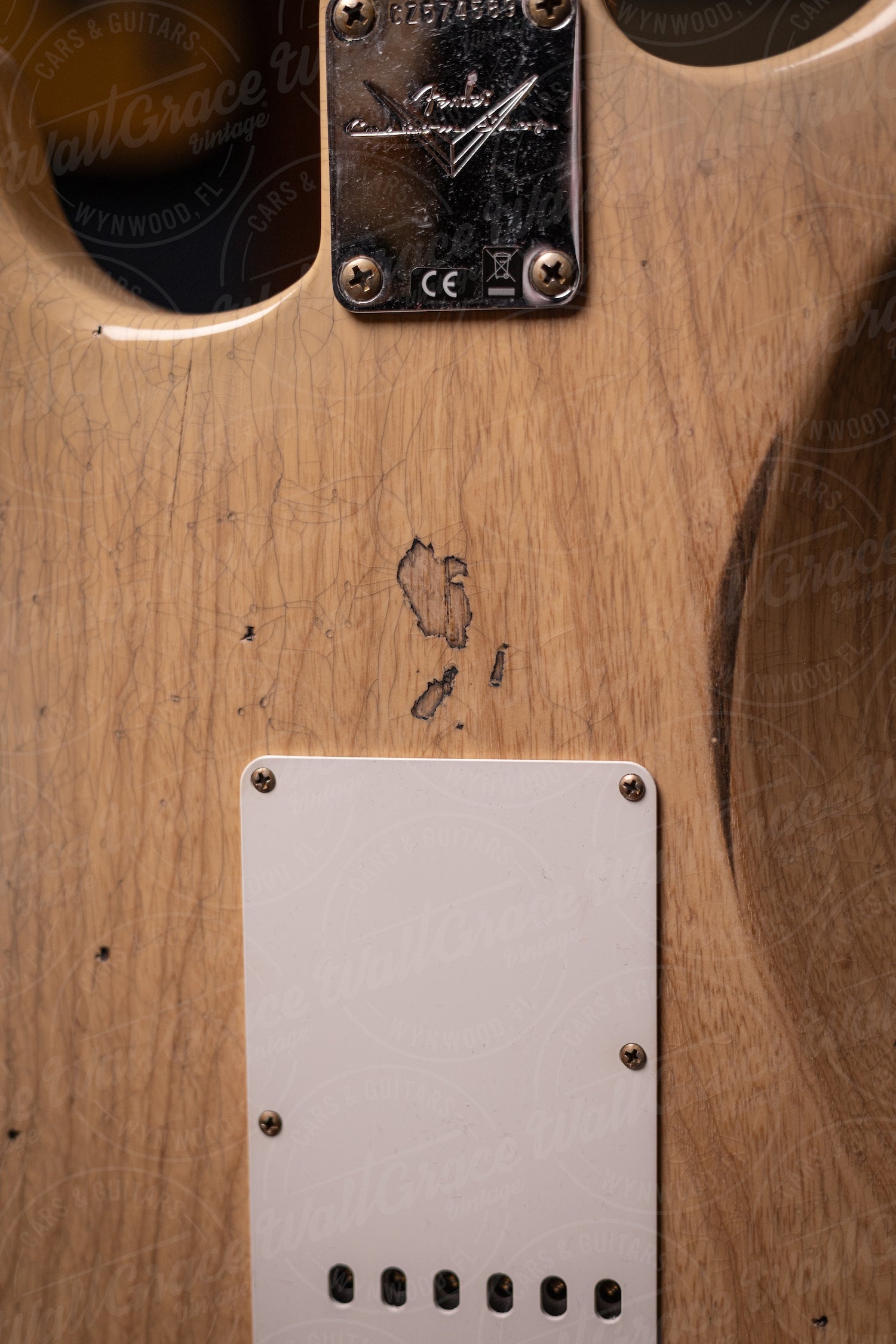 Fender Custom Shop '58 Stratocaster Relic Electric Guitar - Natural Blonde