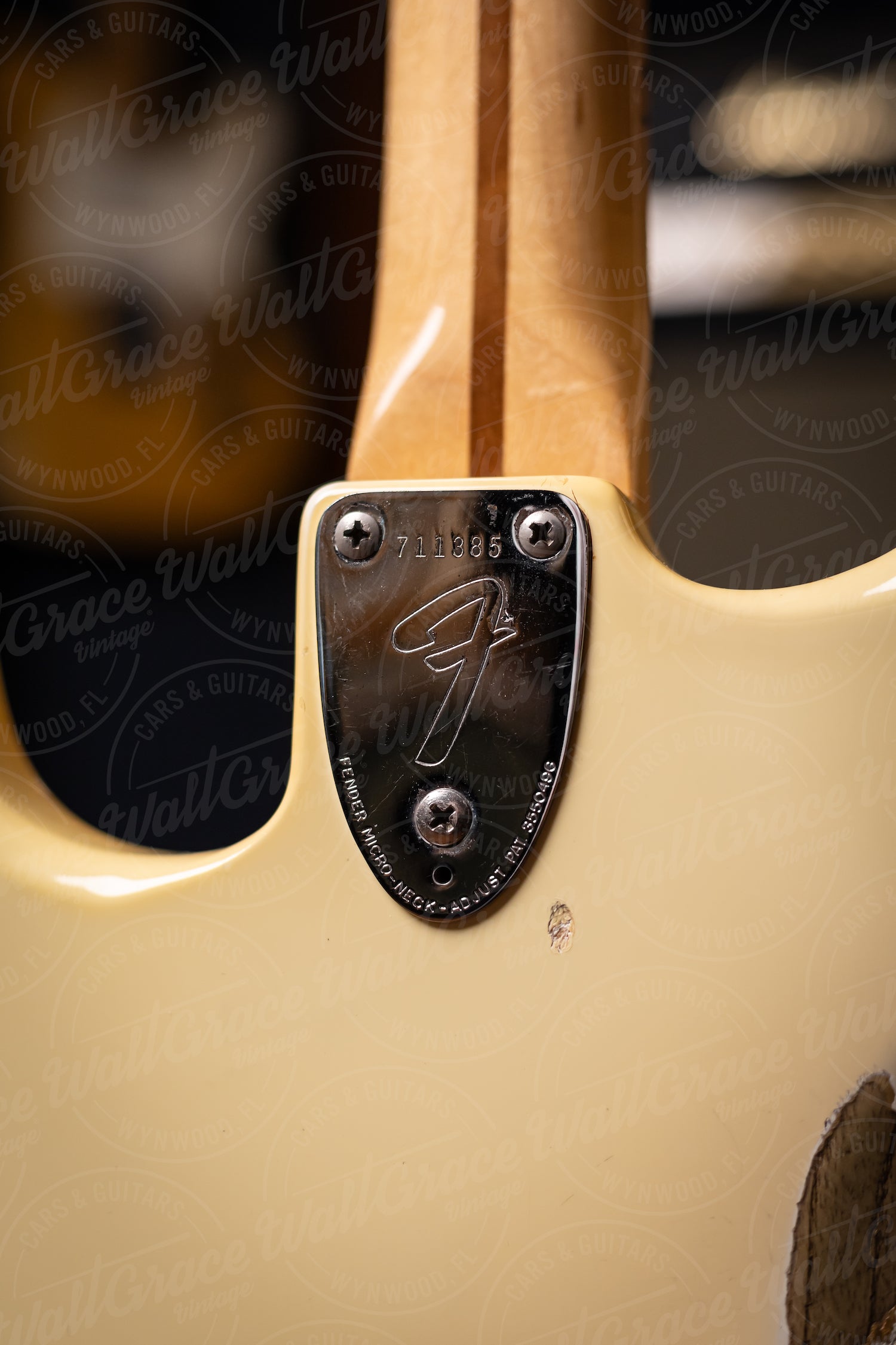1976 Fender Stratocaster Electric Guitar - Olympic White