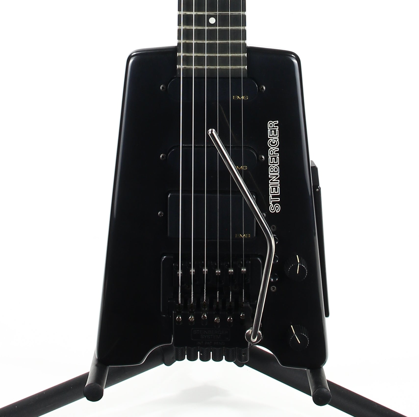 MINTY! 1987 Steinberger USA GL4T Black - TransTrem, GL4-T, RARE ONE OWNER! Vintage Headless, HSS gl4ta gl