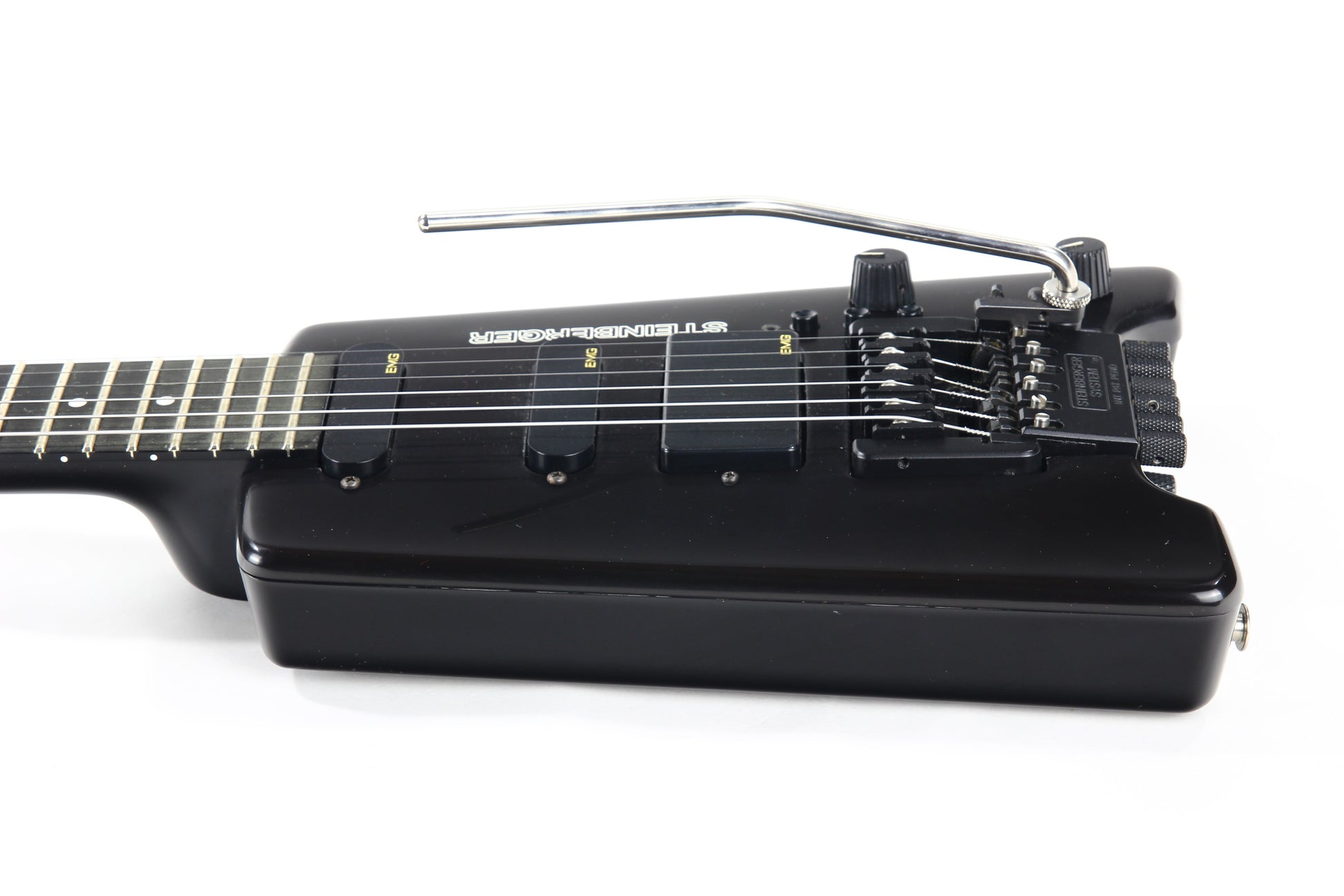 MINTY! 1987 Steinberger USA GL4T Black - TransTrem, GL4-T, RARE ONE OWNER! Vintage Headless, HSS gl4ta gl